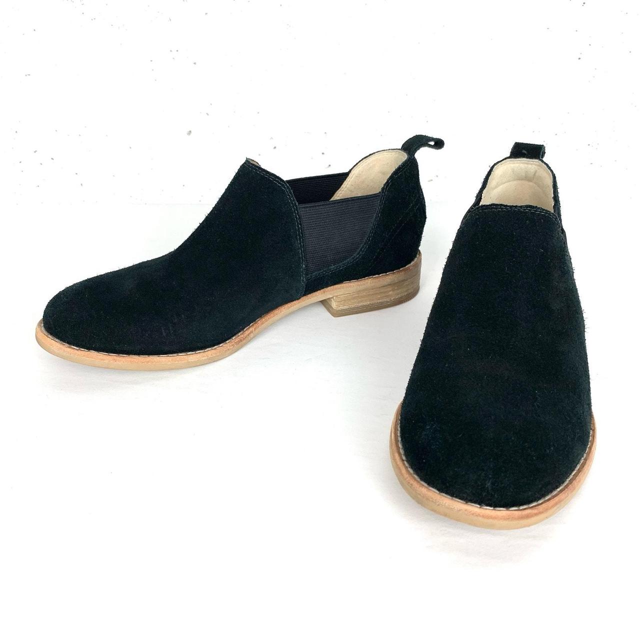 Clarks Edenvale Page Suede Booties Black Slip On. Depop