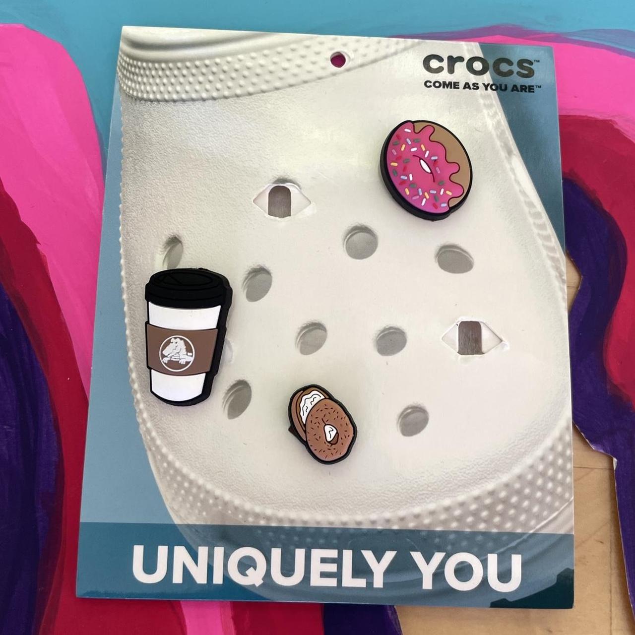 Coffee jibbitz Croc charms Starbucks (bundle of - Depop