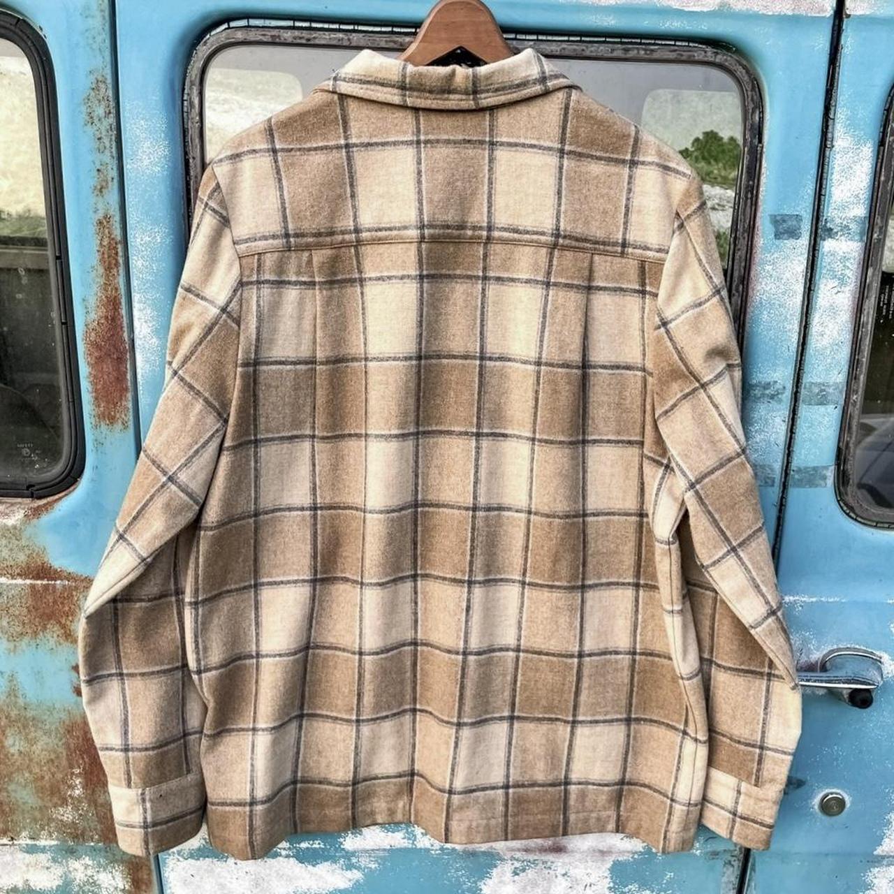 Pendleton Men's Lightweight Jacket - Brown/Cream … - image 2