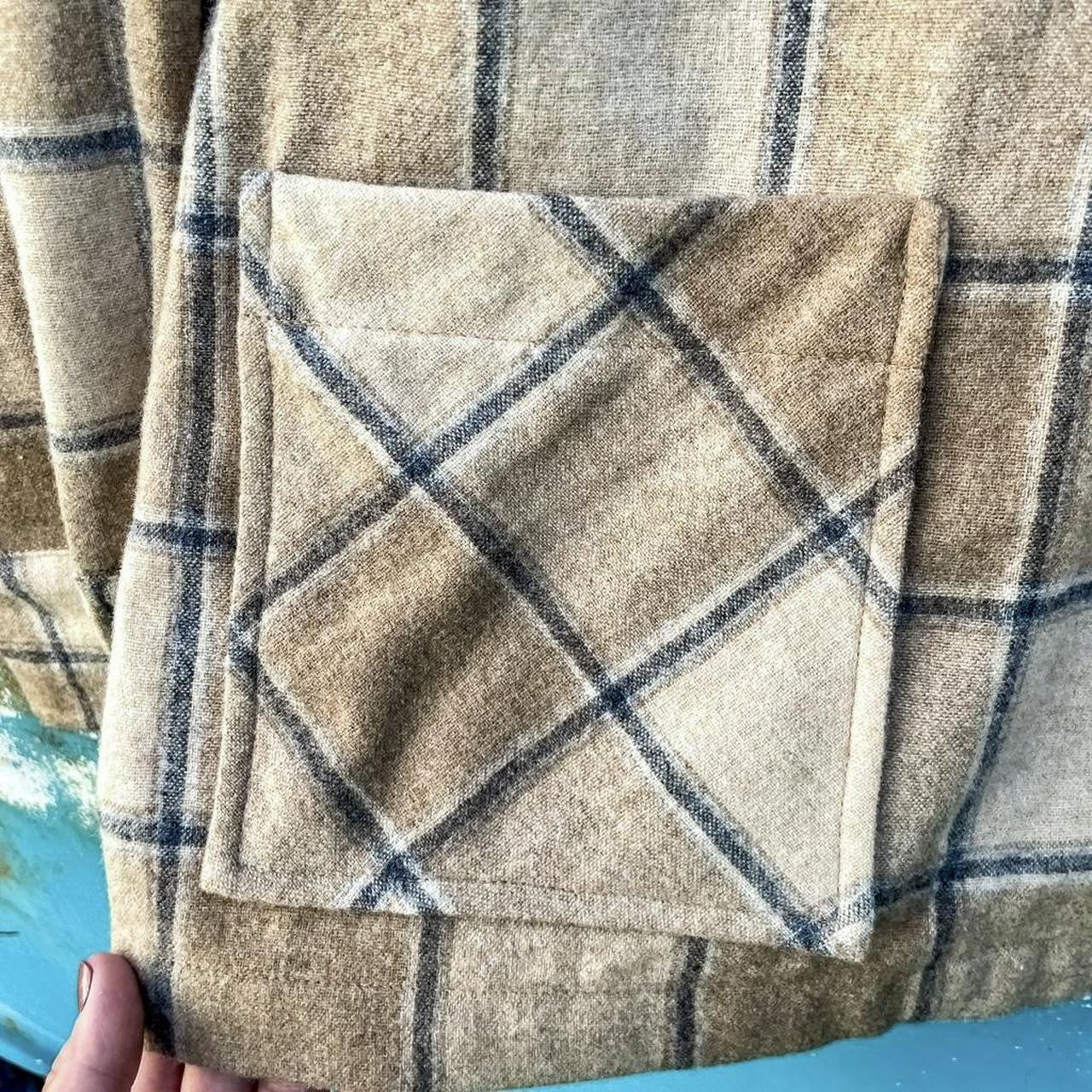 Pendleton Men's Lightweight Jacket - Brown/Cream … - image 5