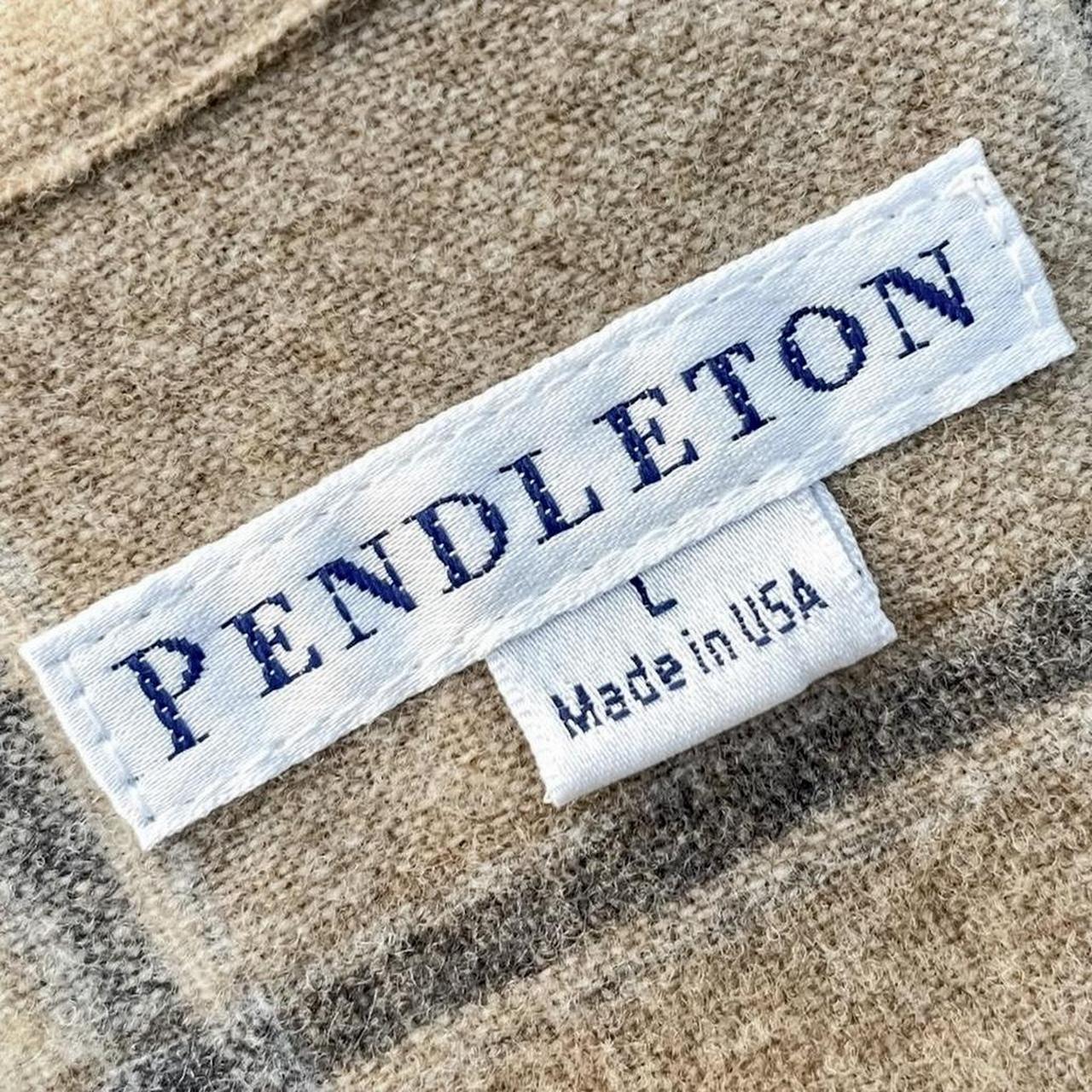 Pendleton Men's Lightweight Jacket - Brown/Cream … - image 6