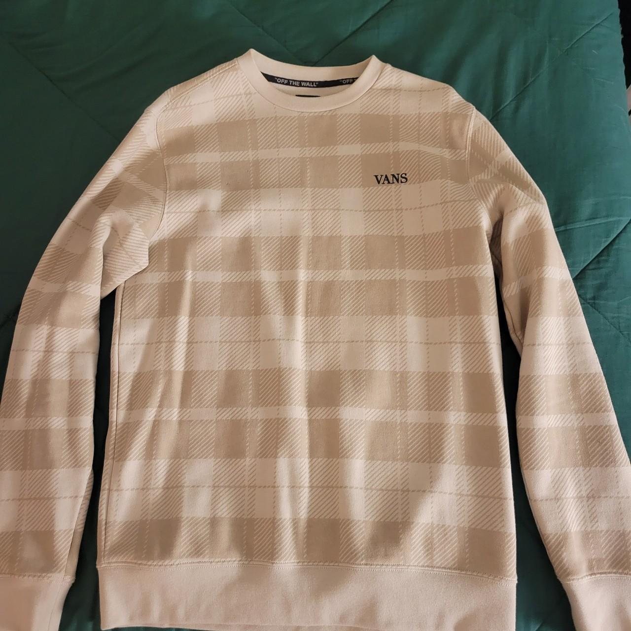 Vans hotsell beige jumper