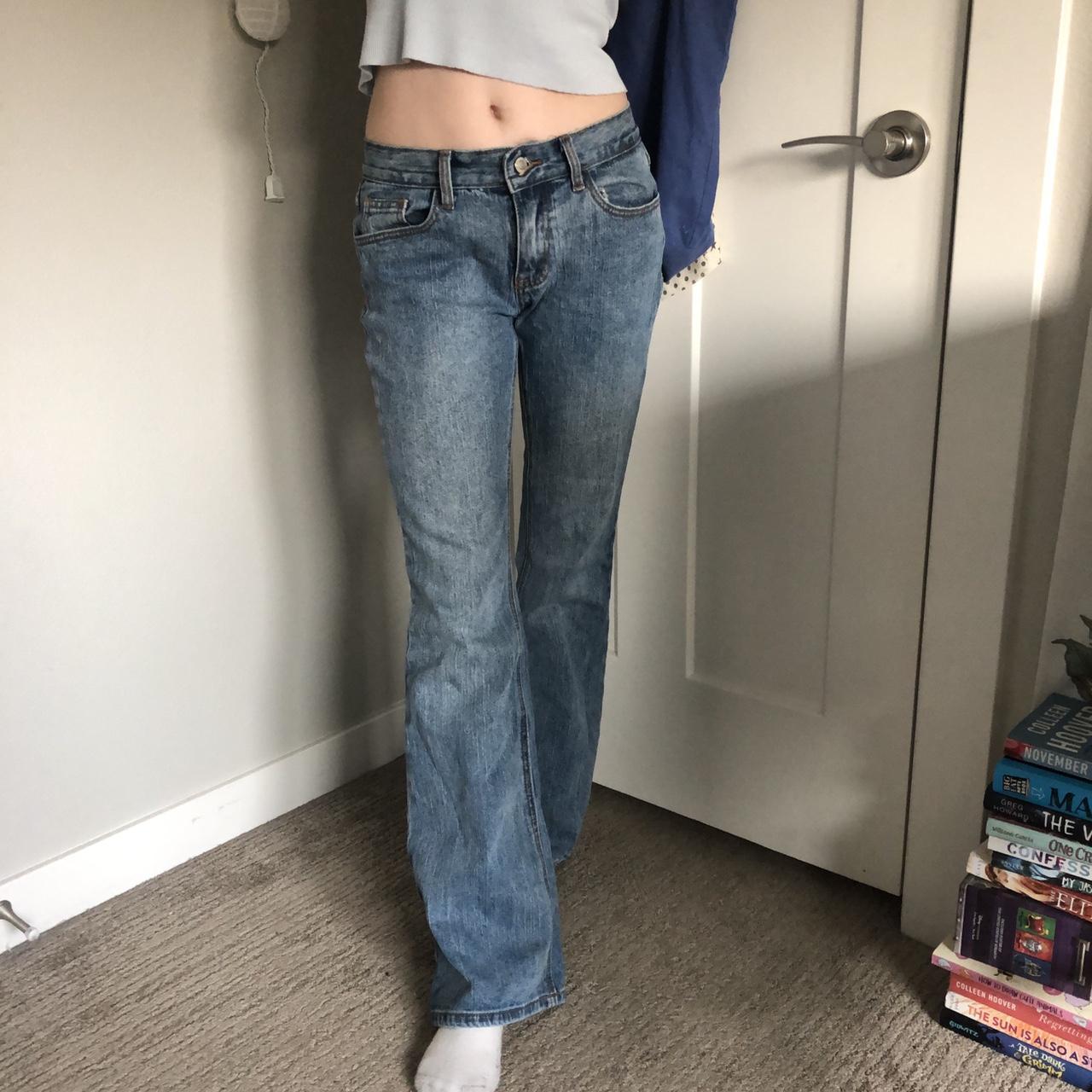 Brandy Melville flare jeans😍 So cute and can fit a... Depop