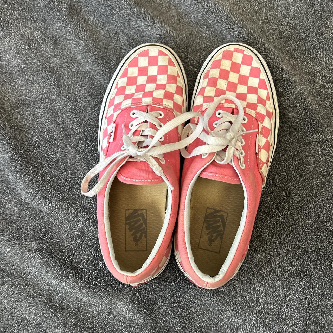 Strawberry checkered sale vans