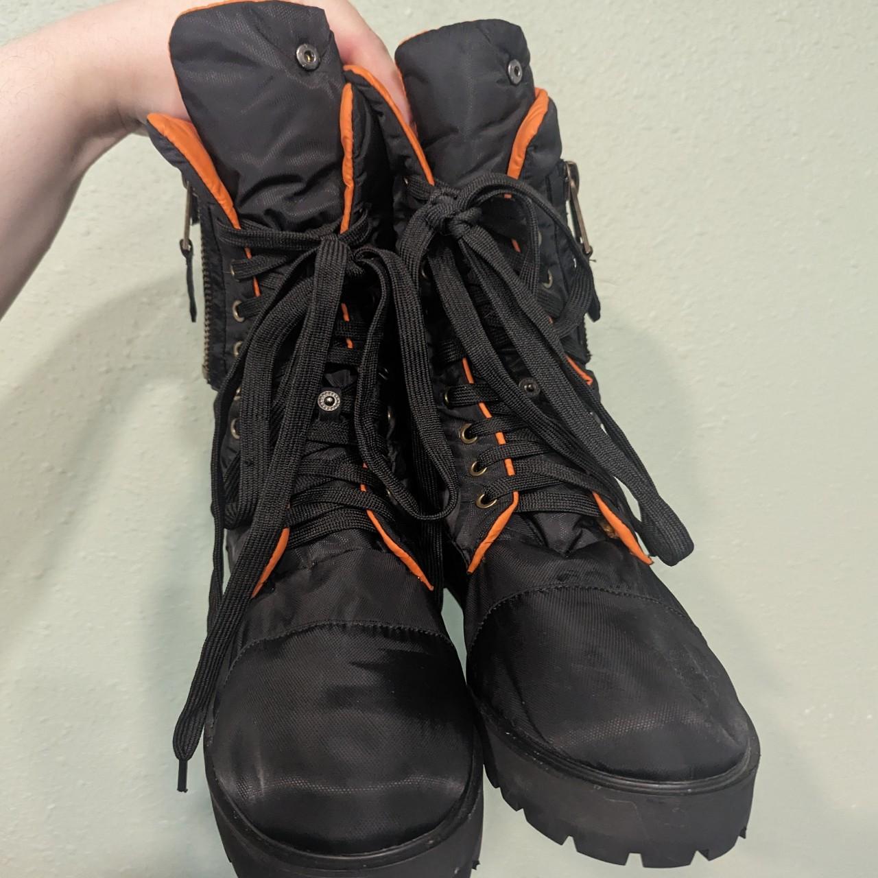 Dolls kill combat store flight boots