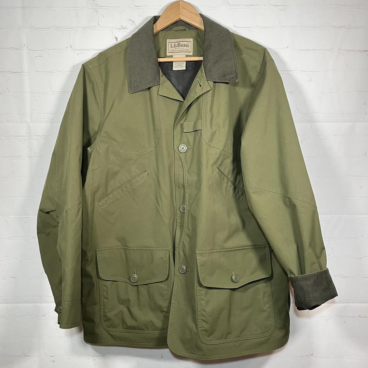 L.L.Bean Men's Jacket - Green/Khaki - L – Vintage… - image 1
