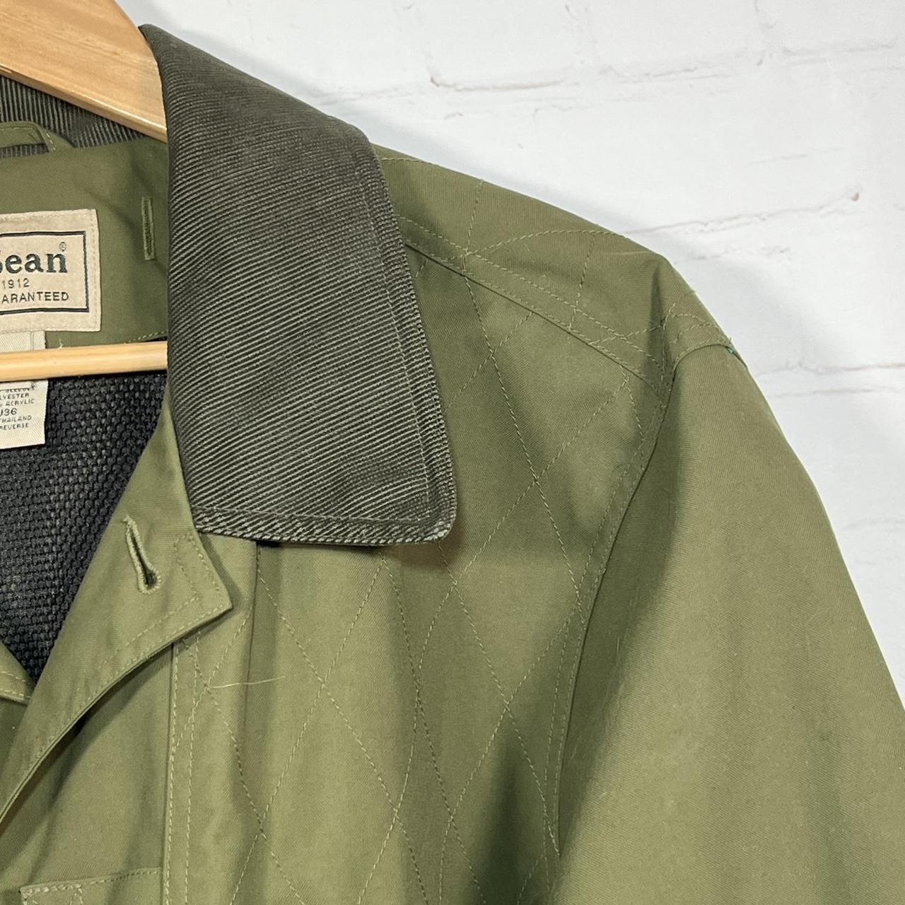 L.L.Bean Men's Jacket - Green/Khaki - L – Vintage… - image 4