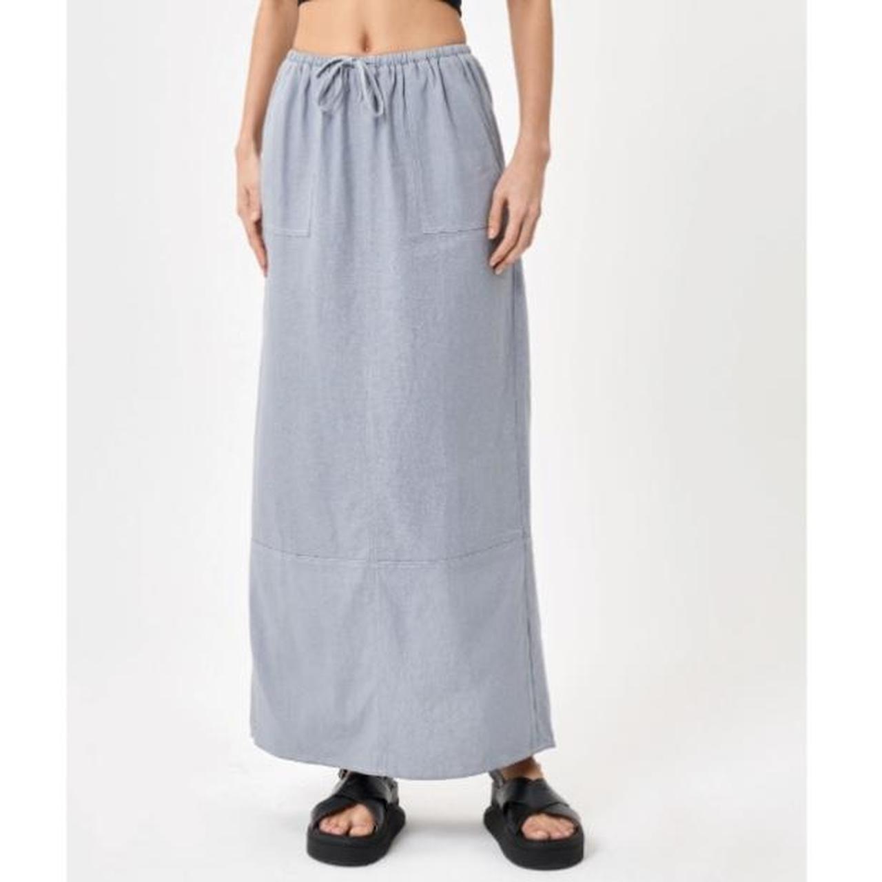 Glassons Traceable Linen Cargo Maxi Skirt, colour... Depop