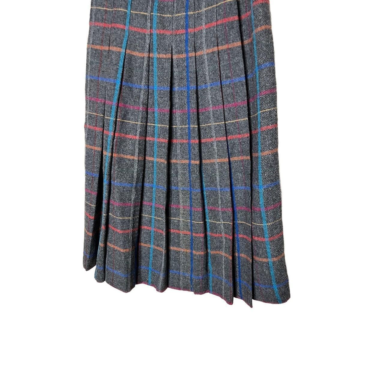 Vintage Women's Midi Skirt - Grey/Multi - 8 – Kay… - image 3