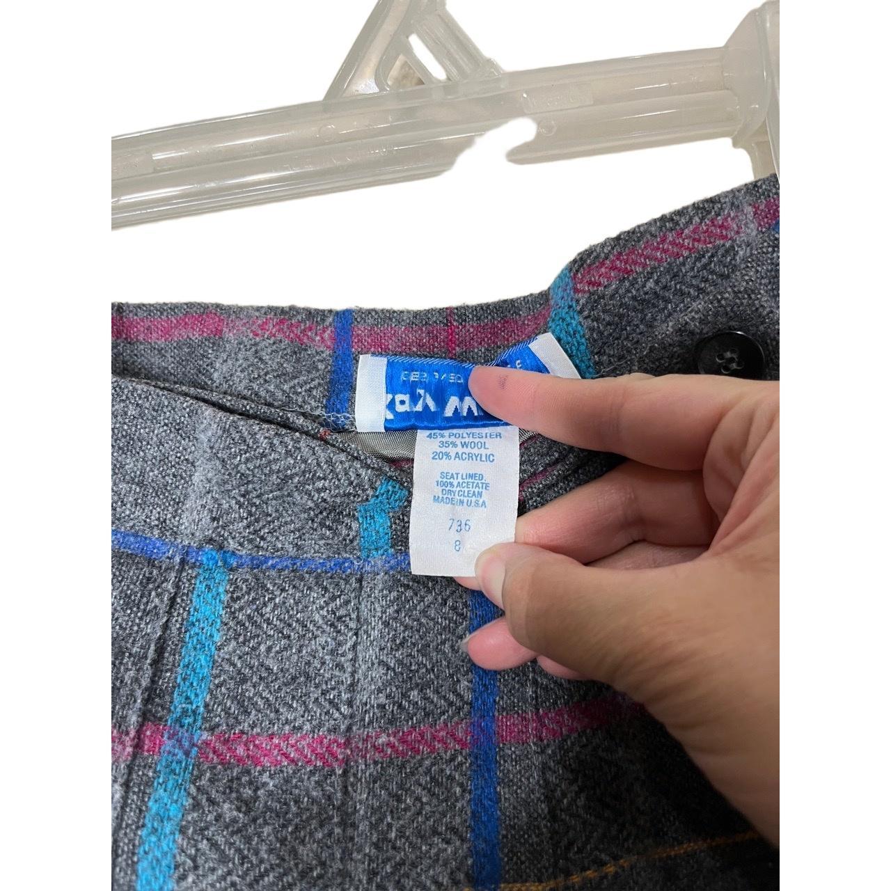 Vintage Women's Midi Skirt - Grey/Multi - 8 – Kay… - image 7