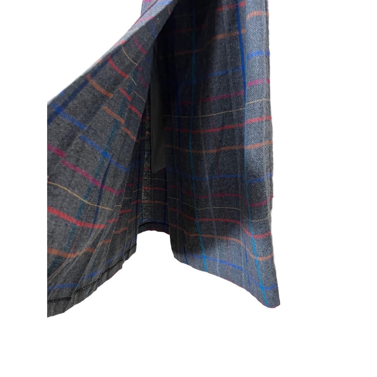 Vintage Women's Midi Skirt - Grey/Multi - 8 – Kay… - image 5