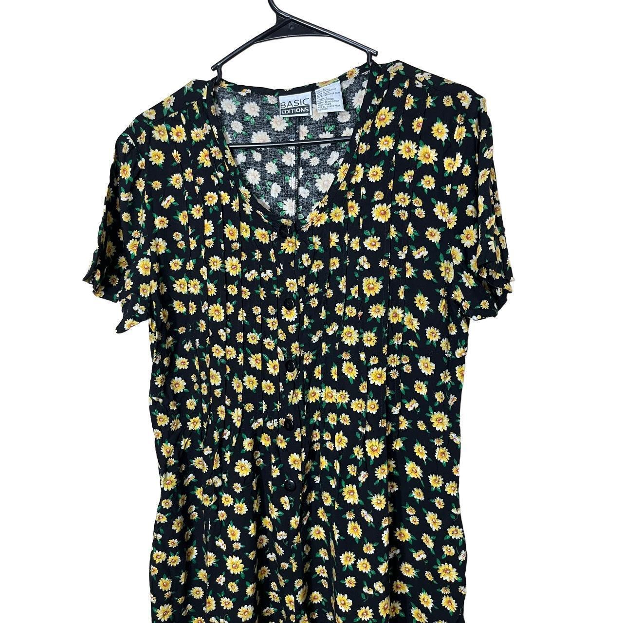 Basic Editions Women's Romper - Black - L – Basic… - image 2