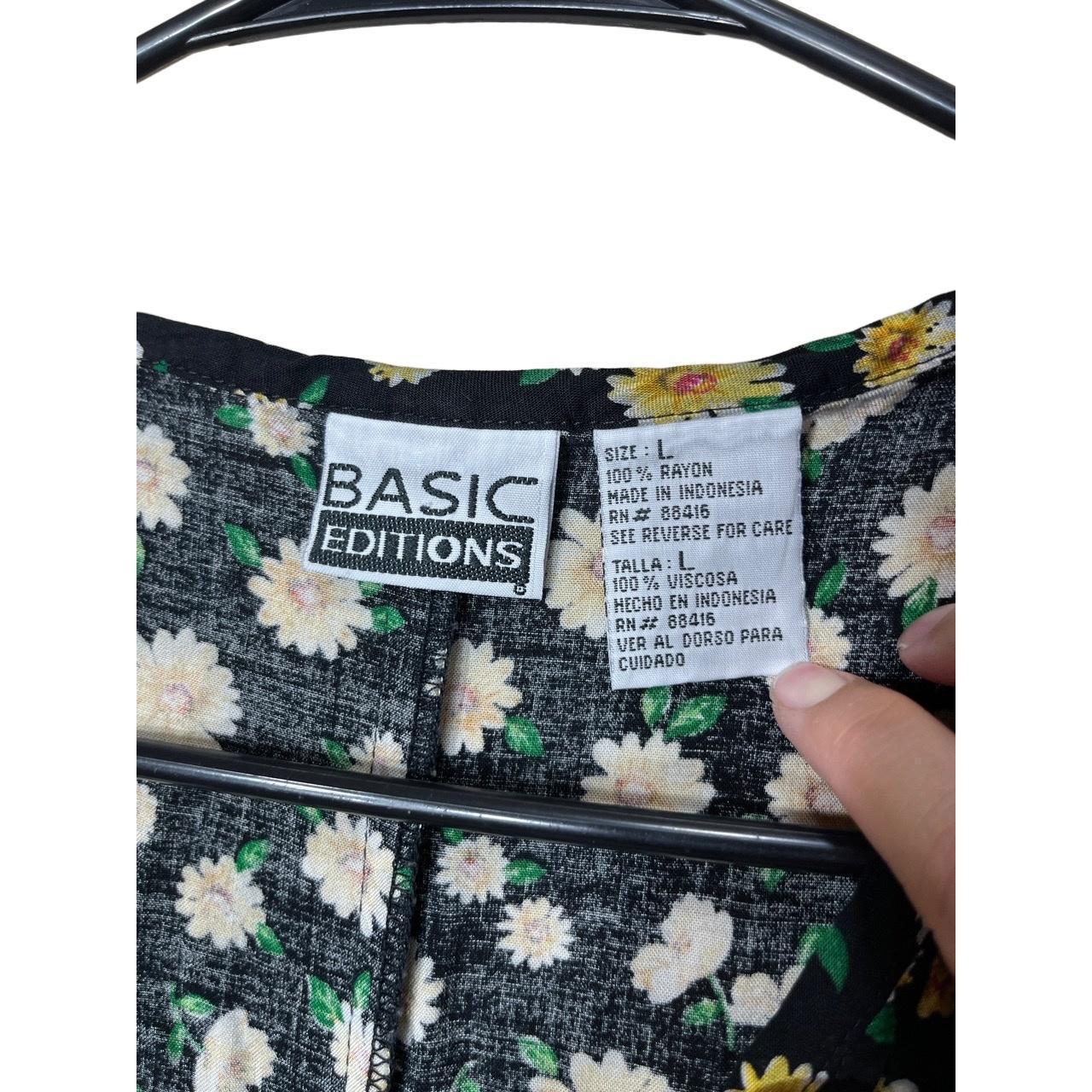 Basic Editions Women's Romper - Black - L – Basic… - image 6