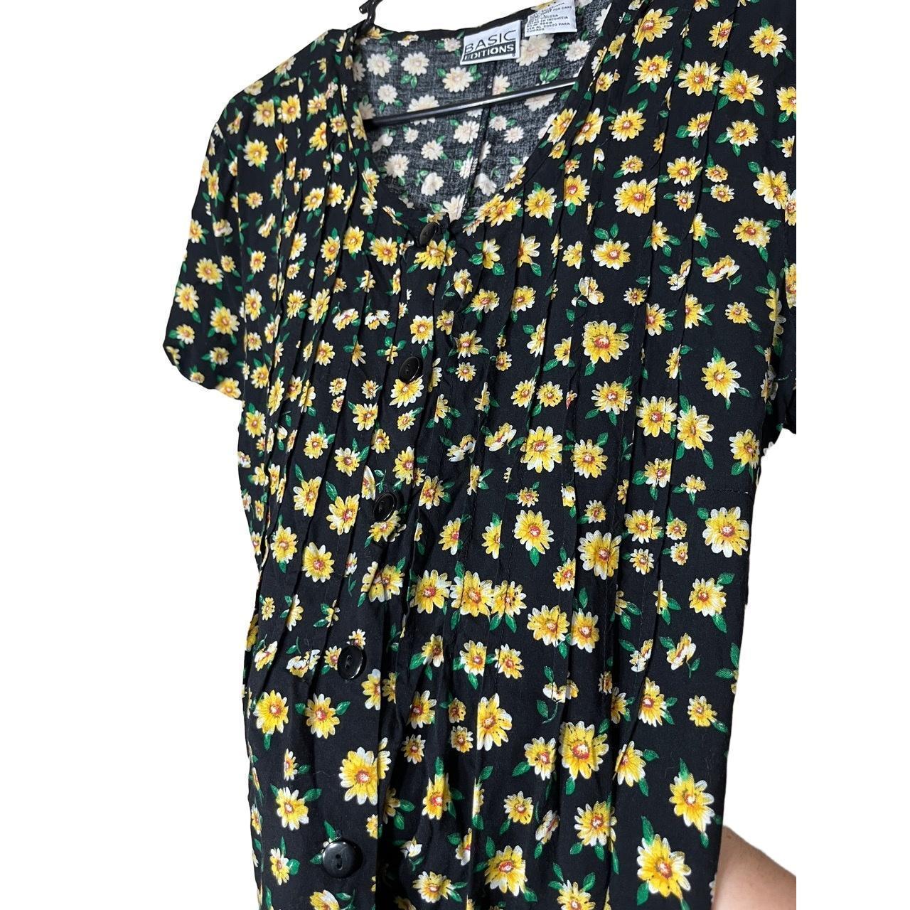 Basic Editions Women's Romper - Black - L – Basic… - image 4