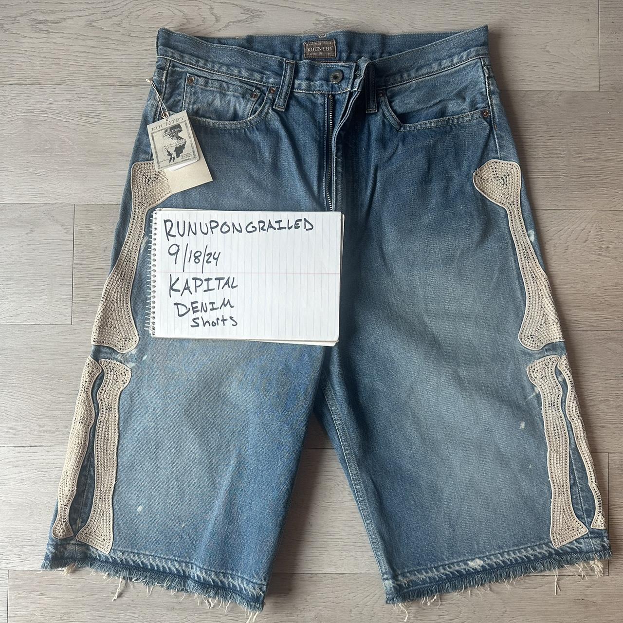 Kapital 14oz Denim 5P Short Pants... | Depop