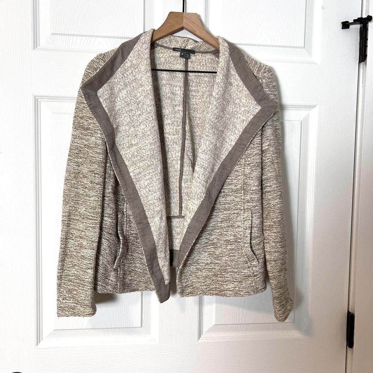 vince tweed blazer