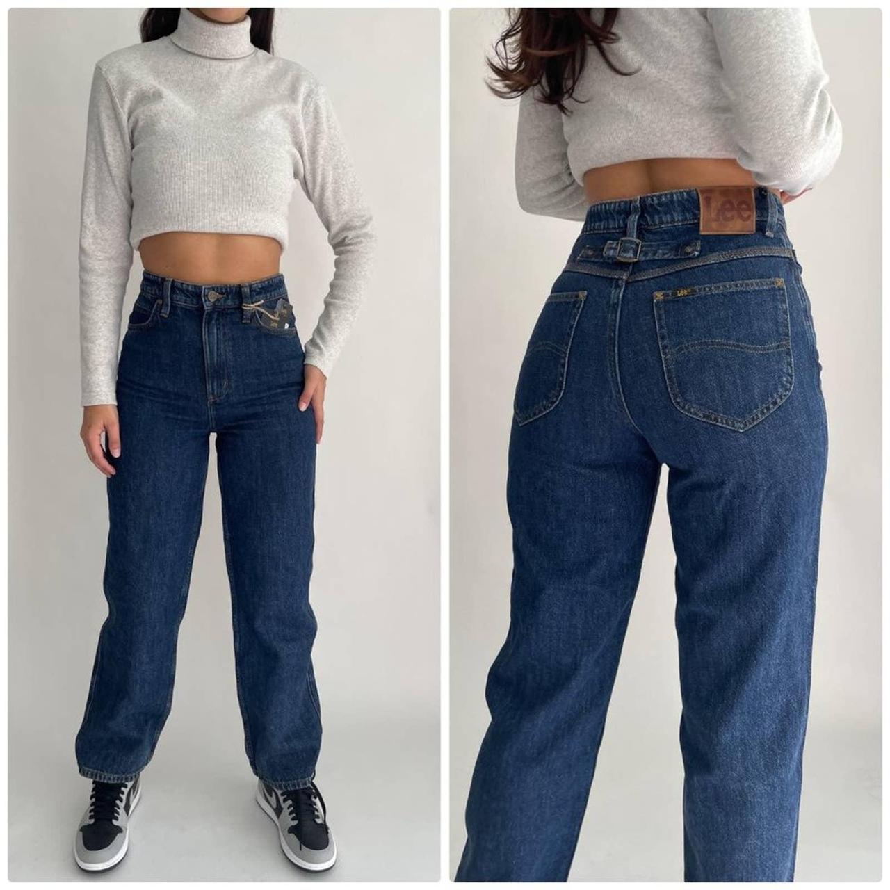 Lee Women's Blue Jeans | Depop