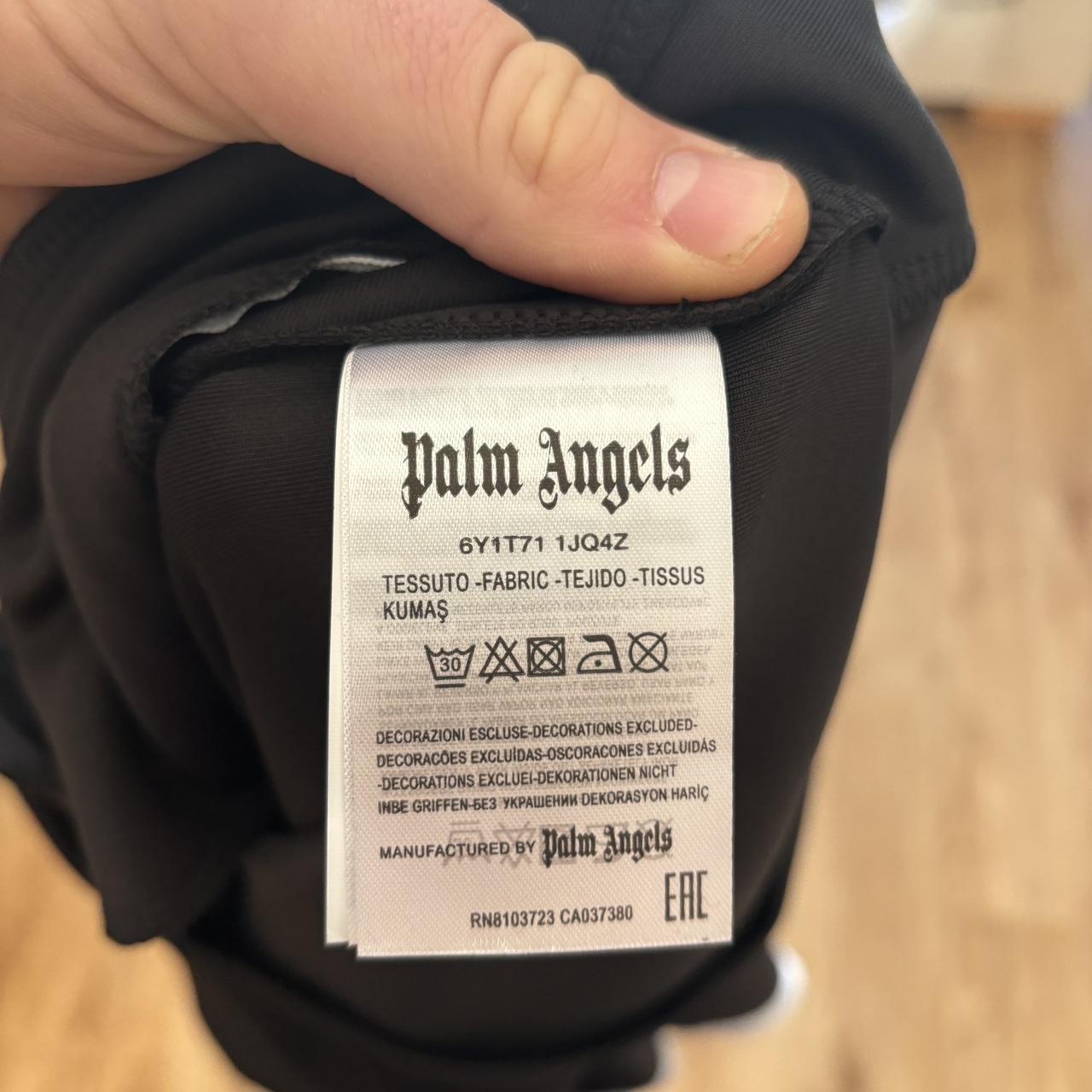 Palm angles all black tracksuit brand new with tags... - Depop