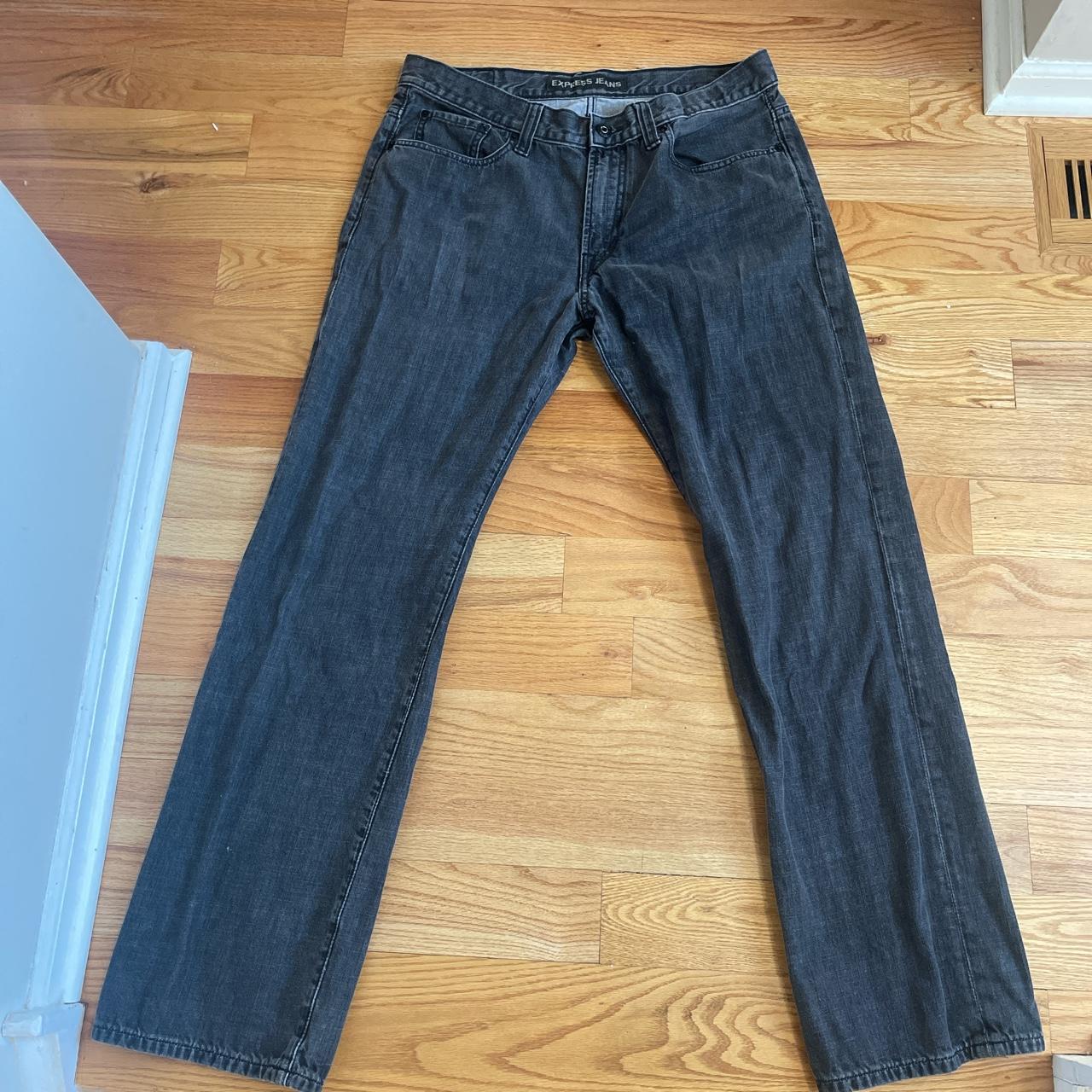 Express jeans •Size 34 x 34. •Baggy fit. •100... Depop