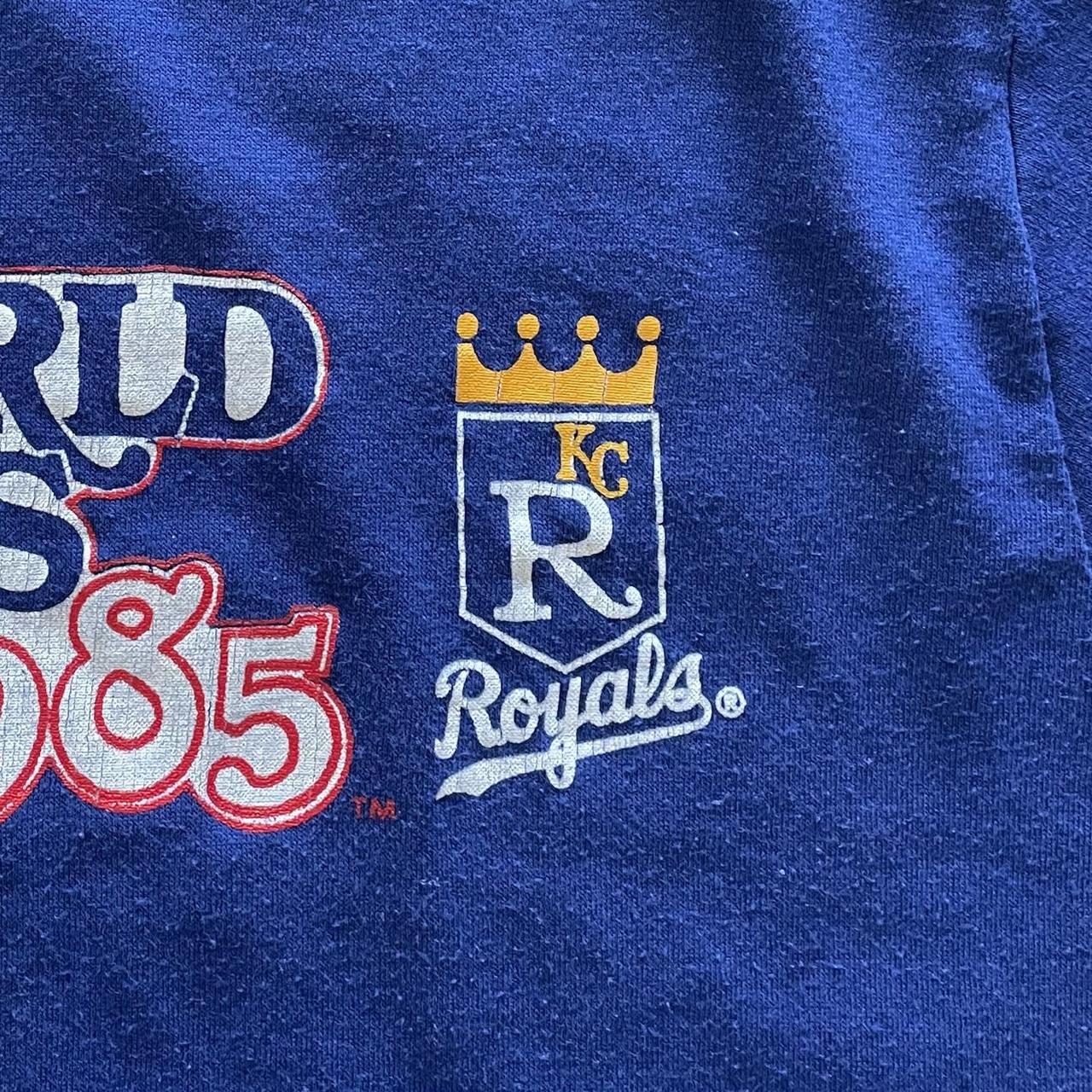 Vintage Kansas City Royals 1985 World Series - Depop