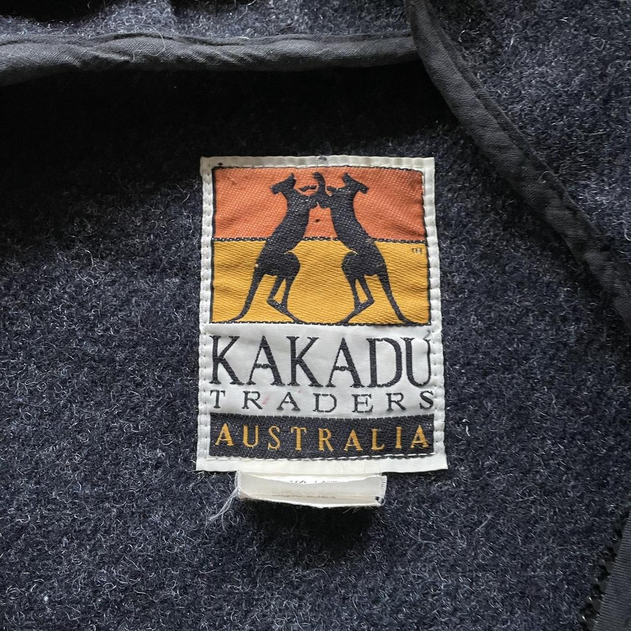 Kakadu Traders Australia wool hooded jacket Tagged... - Depop