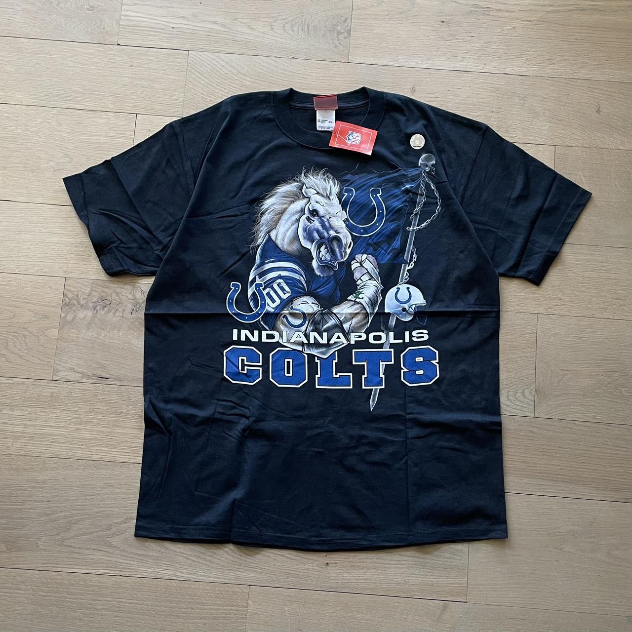 BALTIMORE COLTS Vintage Retro Style Graphic Tee Short-Sleeve