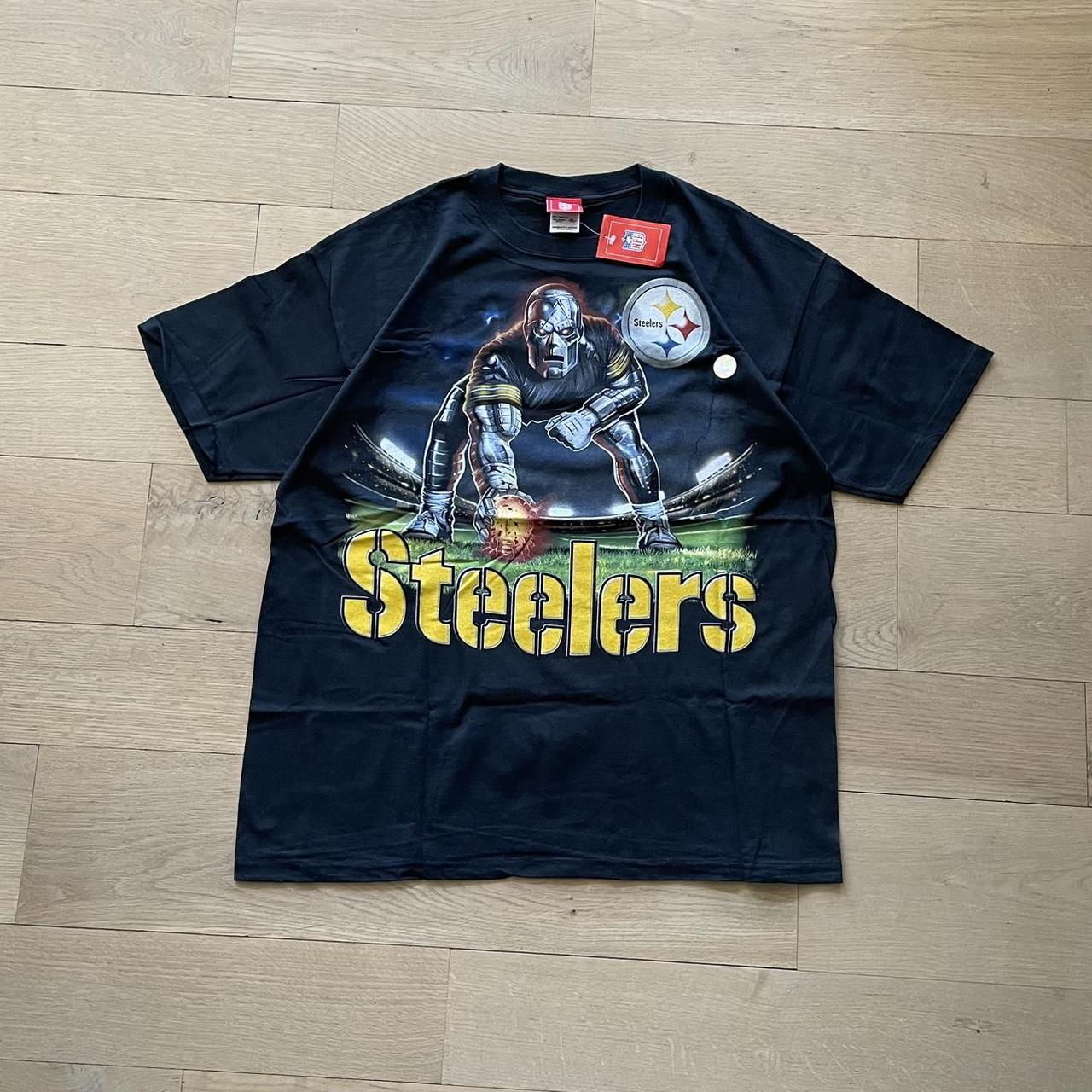 Pittsburgh Steelers T-shirt Black Unisex Graphic T-shirt I 