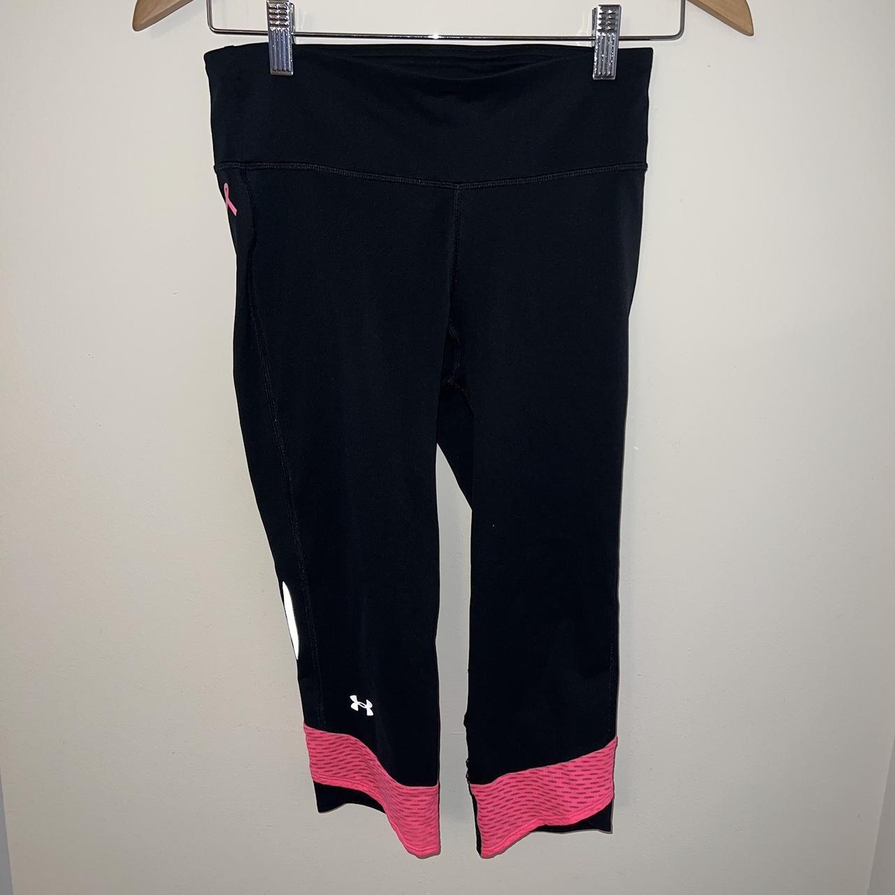 Under armour breast cancer awareness Capri leggings - Depop