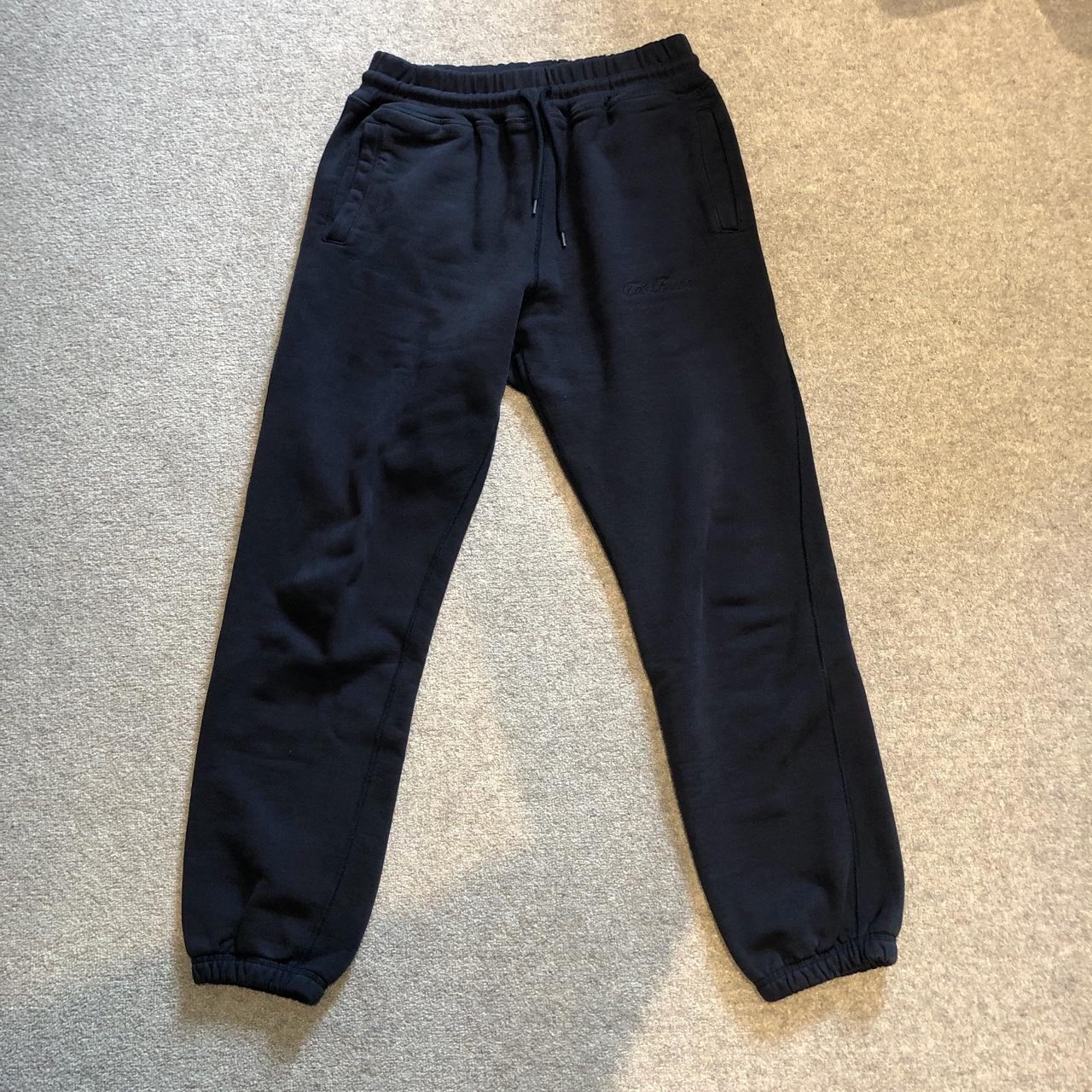 Cole Buxton Classic Warm Up Sweatpants Navy Size S,... - Depop