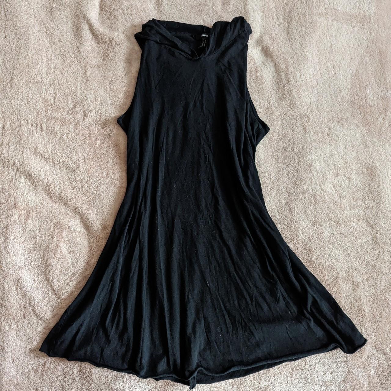 Black Hooded Dress size S from Forever 21 Worn once