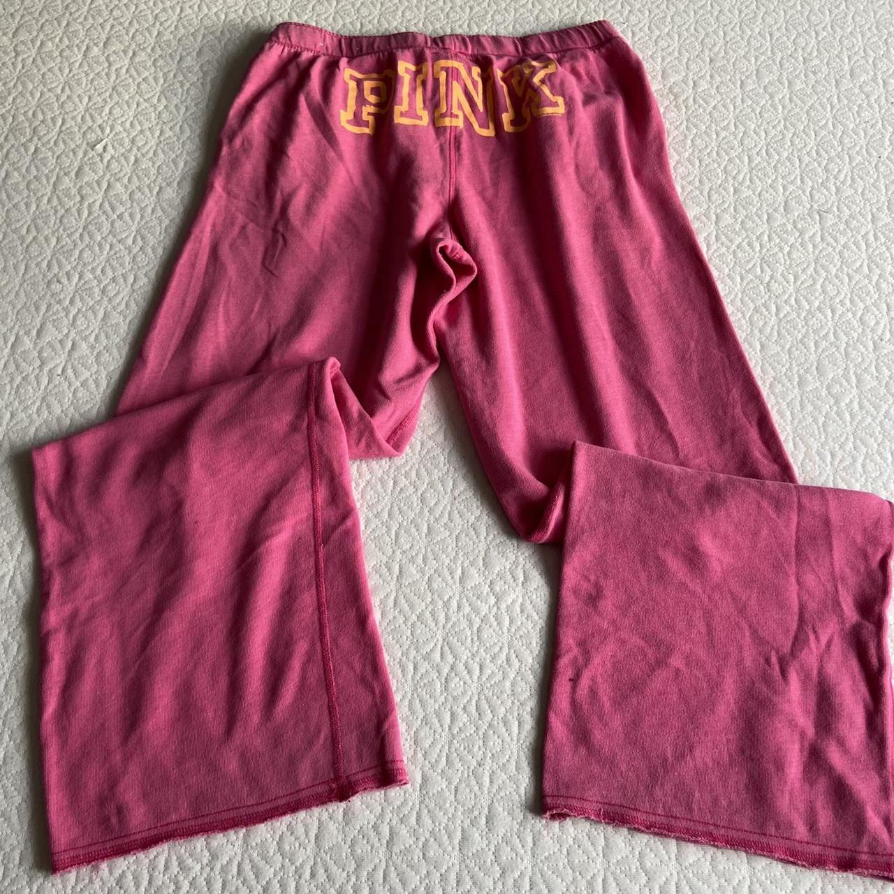 Early 2000s low rise PINK by Victoria's Secret sweat - Depop