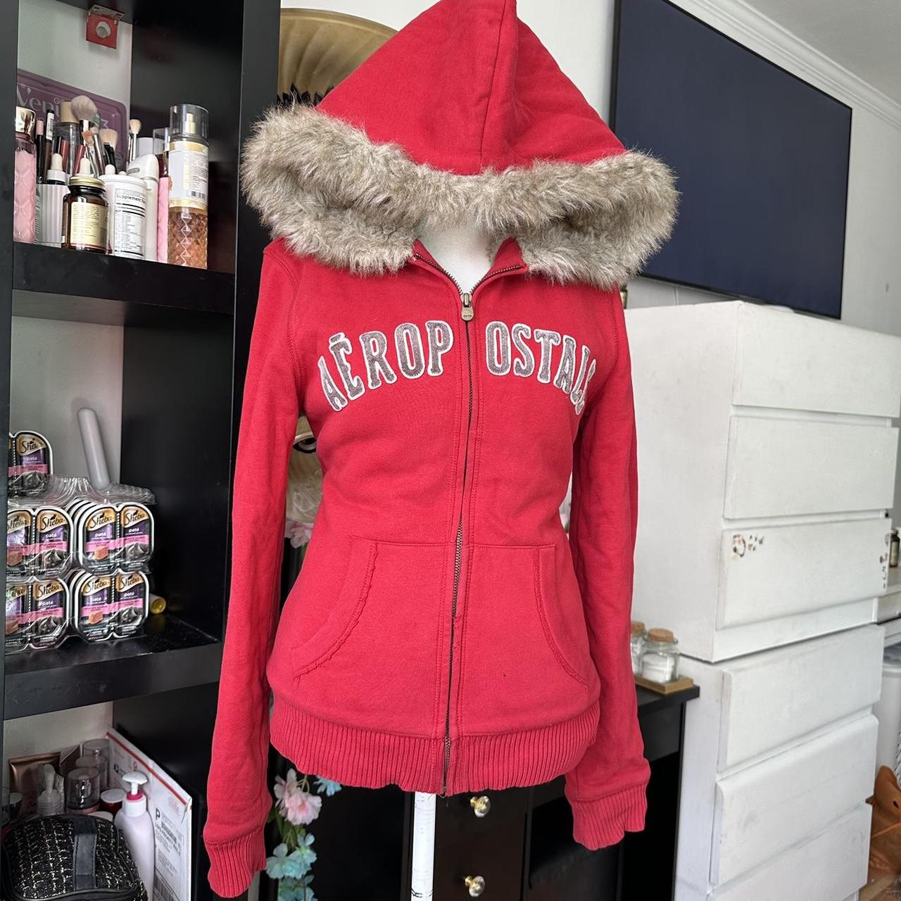 Faux fur lined hoodie best sale