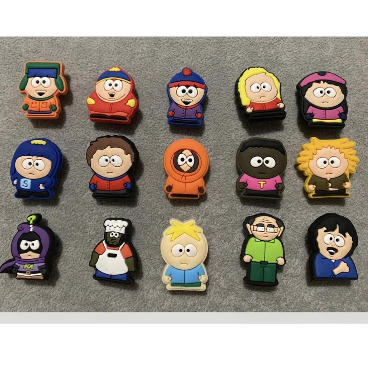 South Park large set Croc charm jibbitz Depop