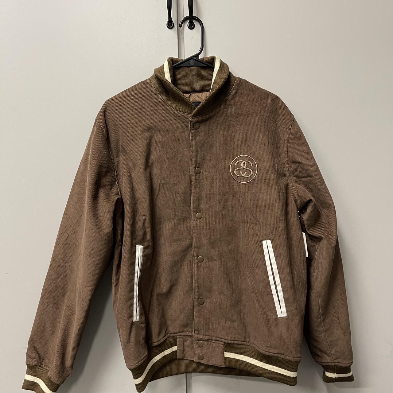 ジャケット・アウター STUSSY corduroy stadium jacket Stüssy - Navy Cord Varsity Jacket | HBX - Globally Curated