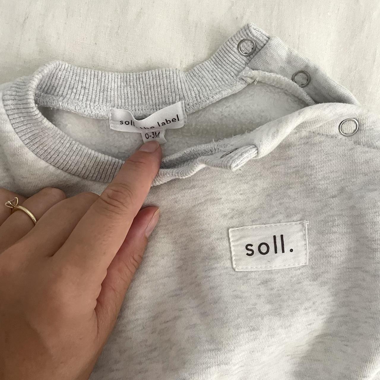 Soll The Label fleece tracksuit set. 0-3... - Depop