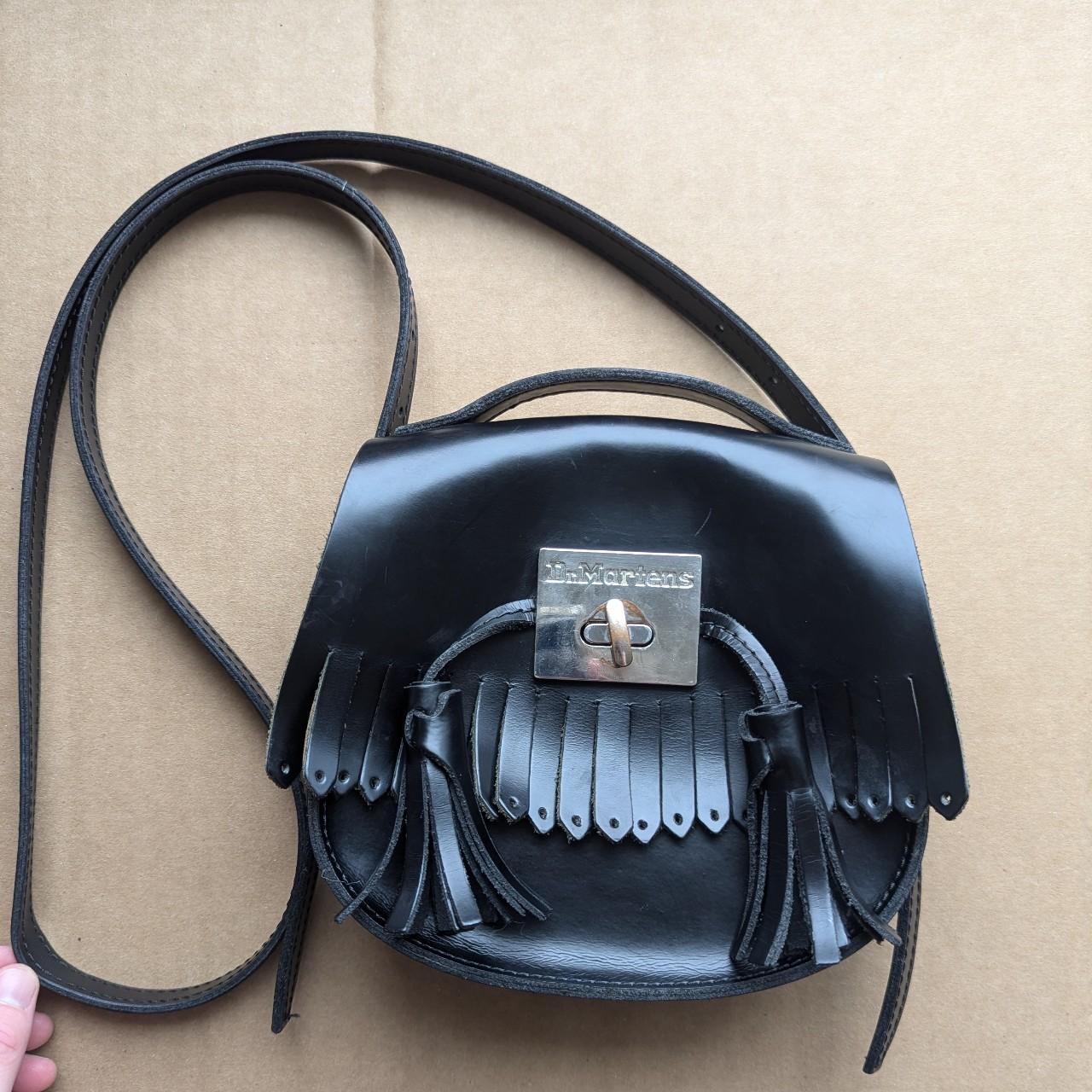 DR. MARTENS BLACK MINI TASSEL BAG This bag is. Depop