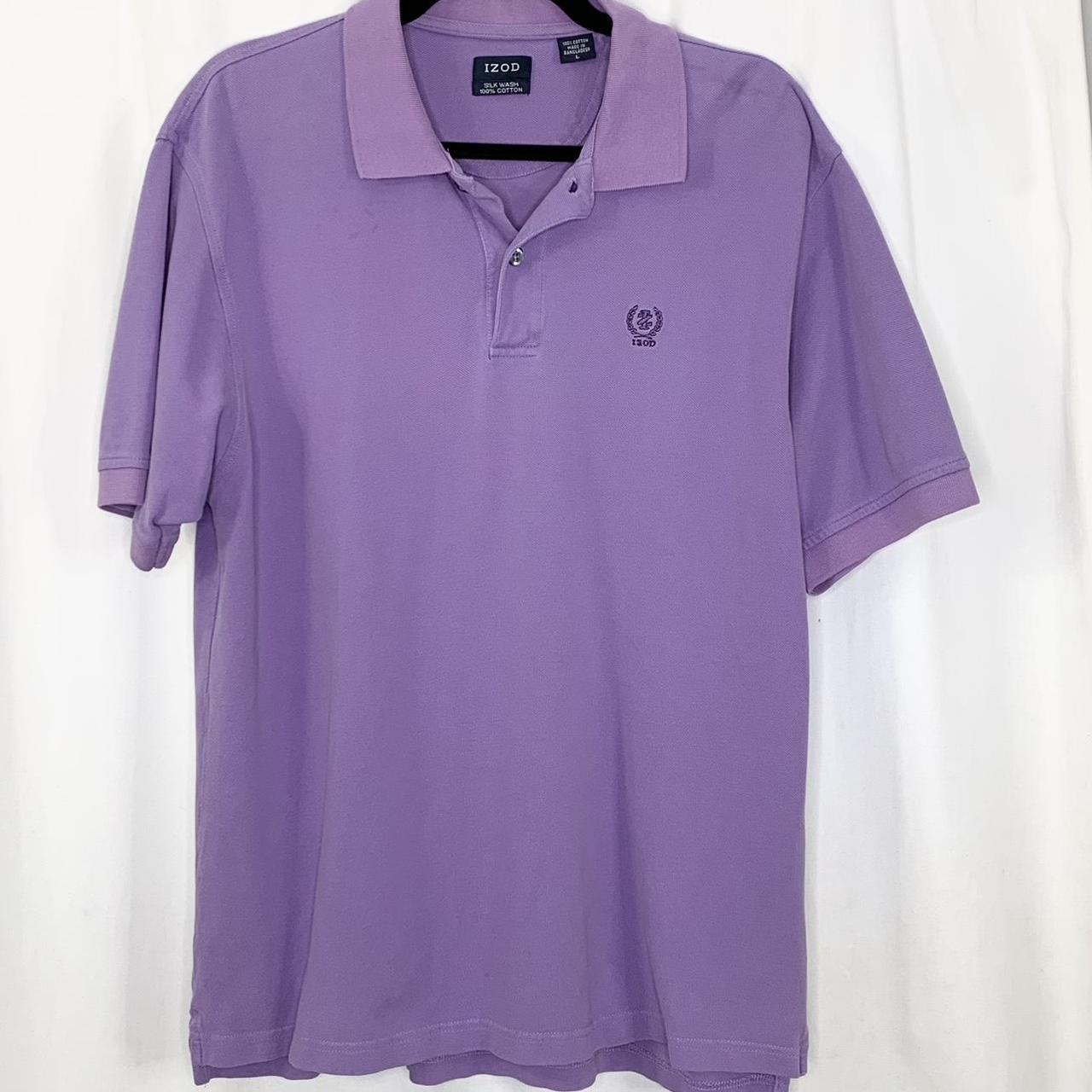 Izod silk shop wash polo