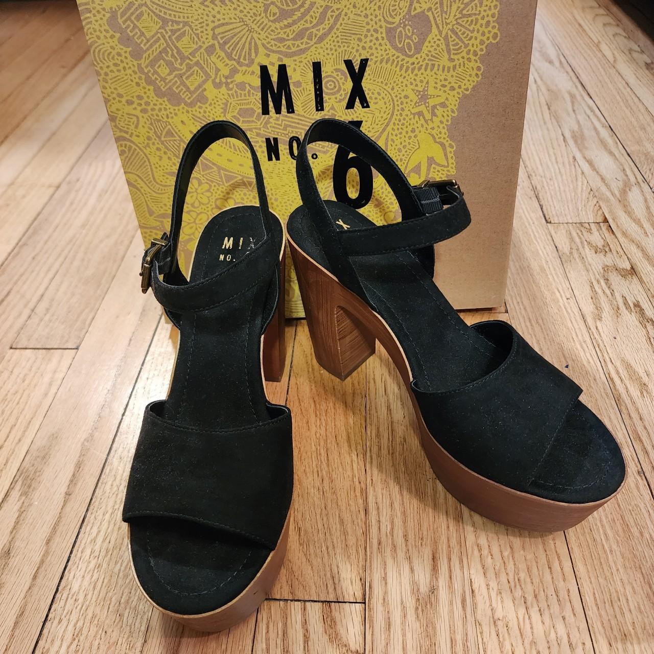 Mix no 6 block clearance heel