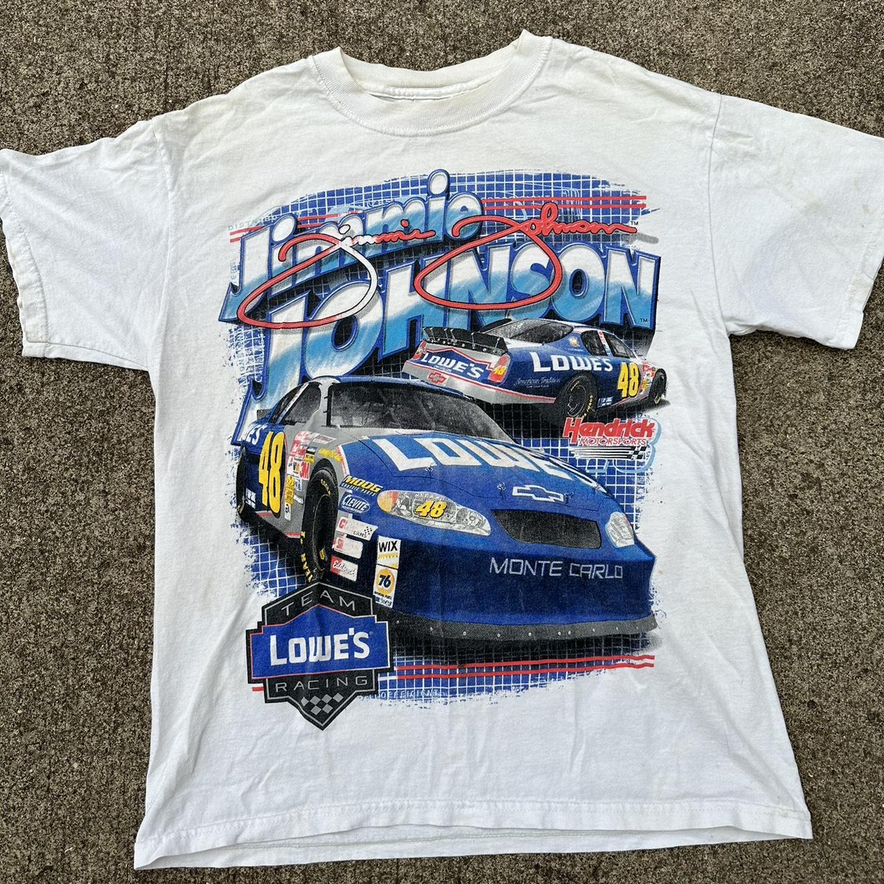 00s Jimmie Johnson Shirt Vintage 48 Monte Carlo Car Racing 