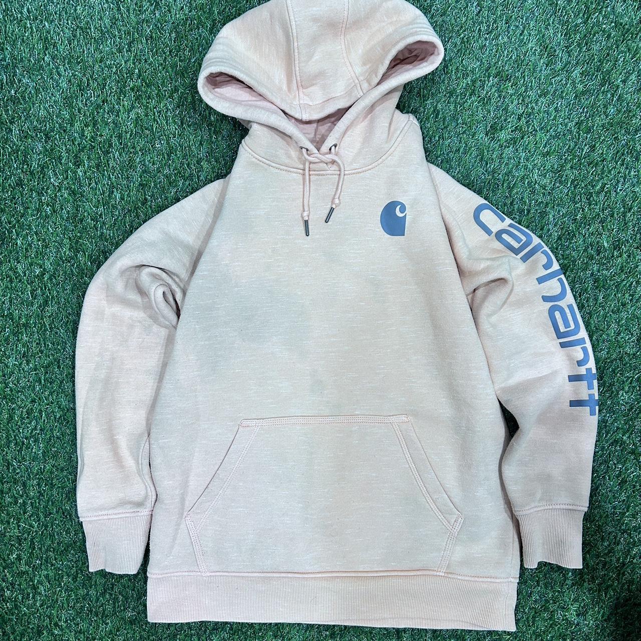 Carhartt Hoodie Has Multiple Stains Please See The Depop