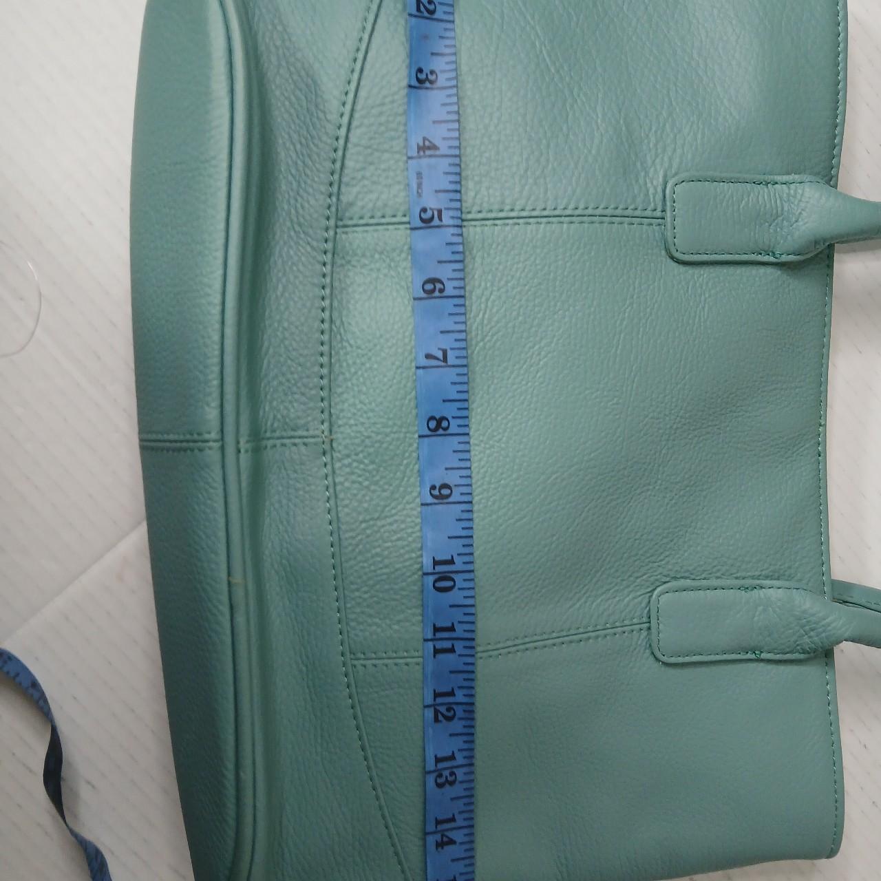 Amerileather Women's Bag - Blue/Green – Ameri Lea… - image 5
