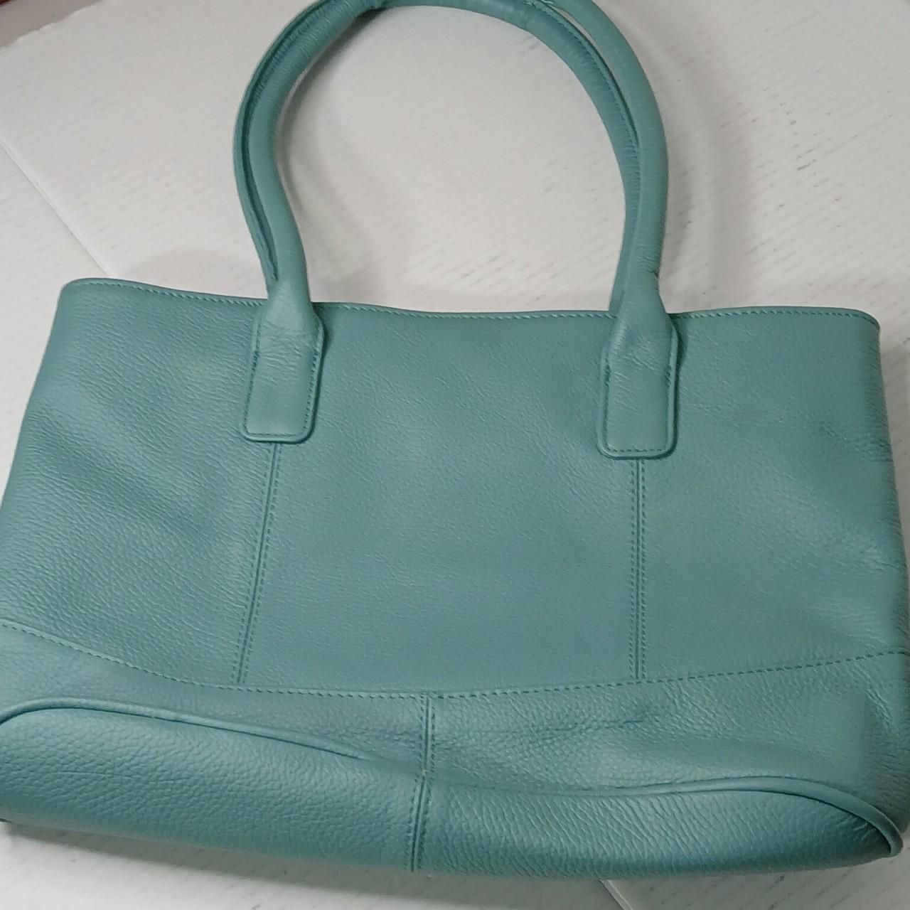 Amerileather Women's Bag - Blue/Green – Ameri Lea… - image 8