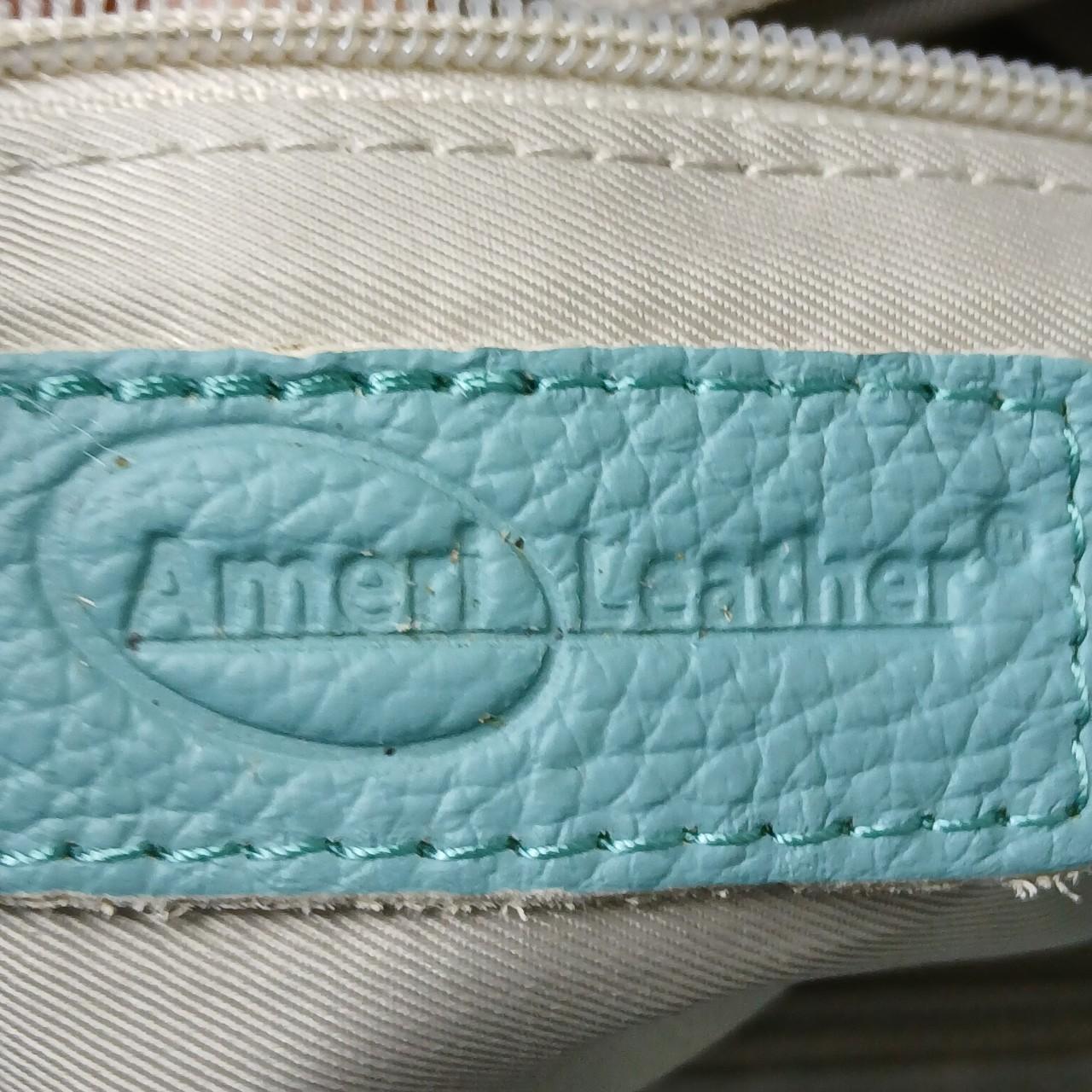 Amerileather Women's Bag - Blue/Green – Ameri Lea… - image 3