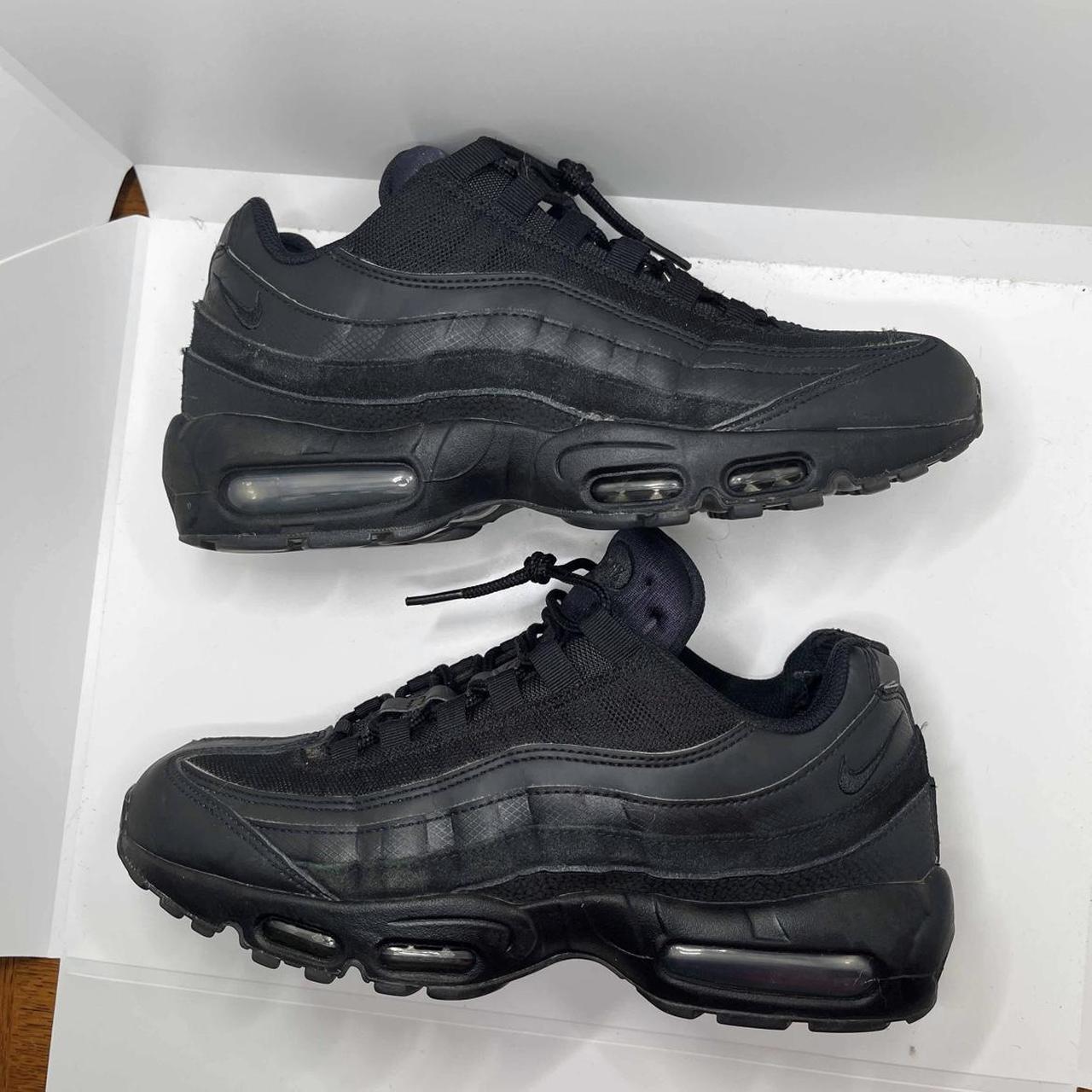 Nike Air Max 95 Essential ‘triple Black’ Size - Depop