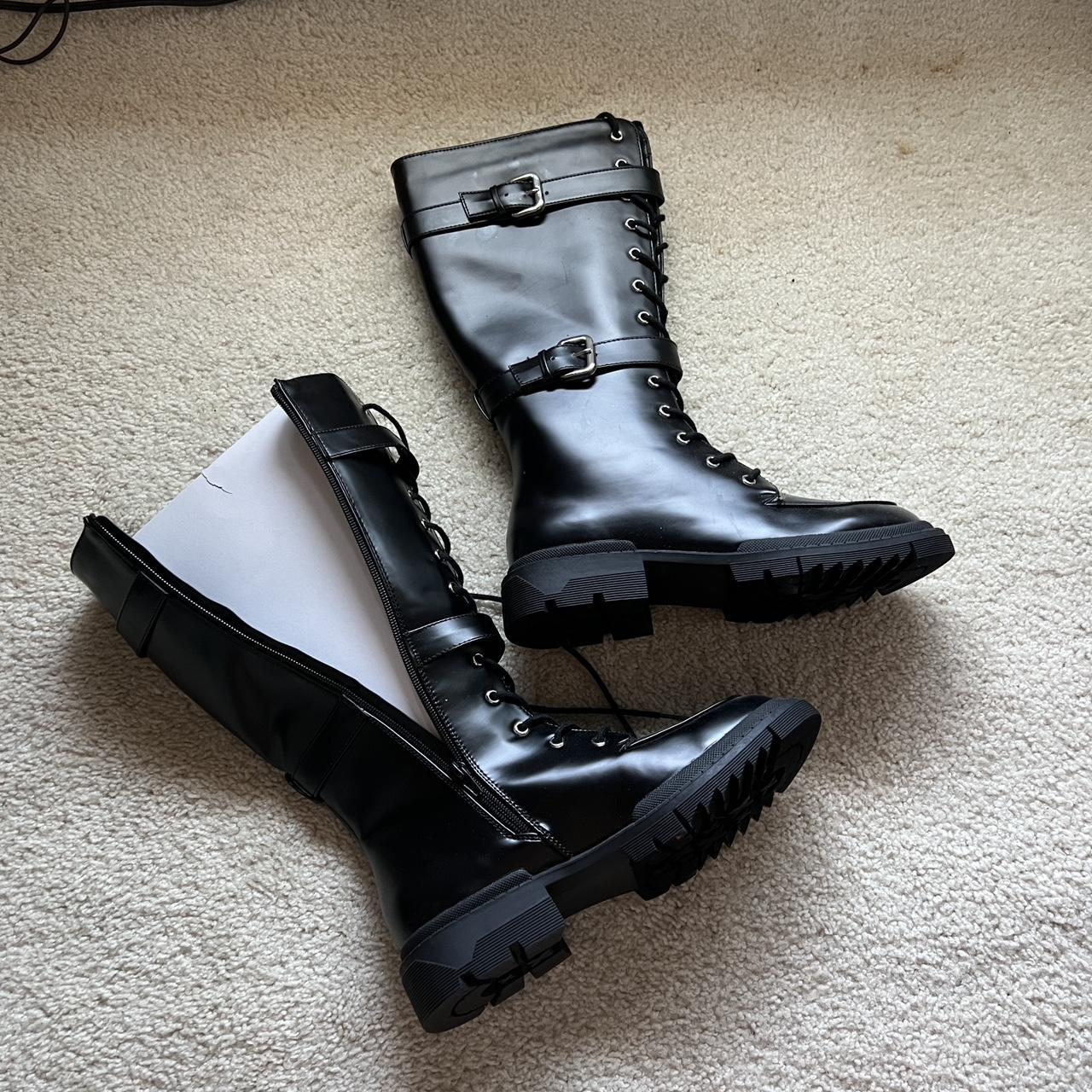 shoedazzle black booties