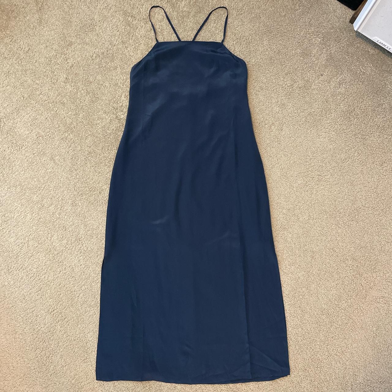 Madewell cross sales back midi dress