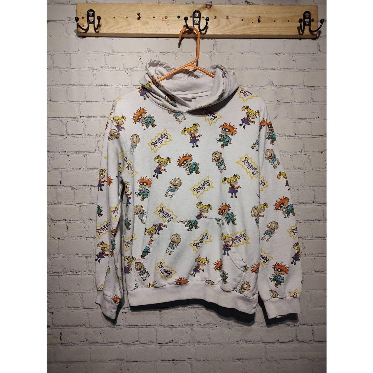 White nickelodeon online hoodie