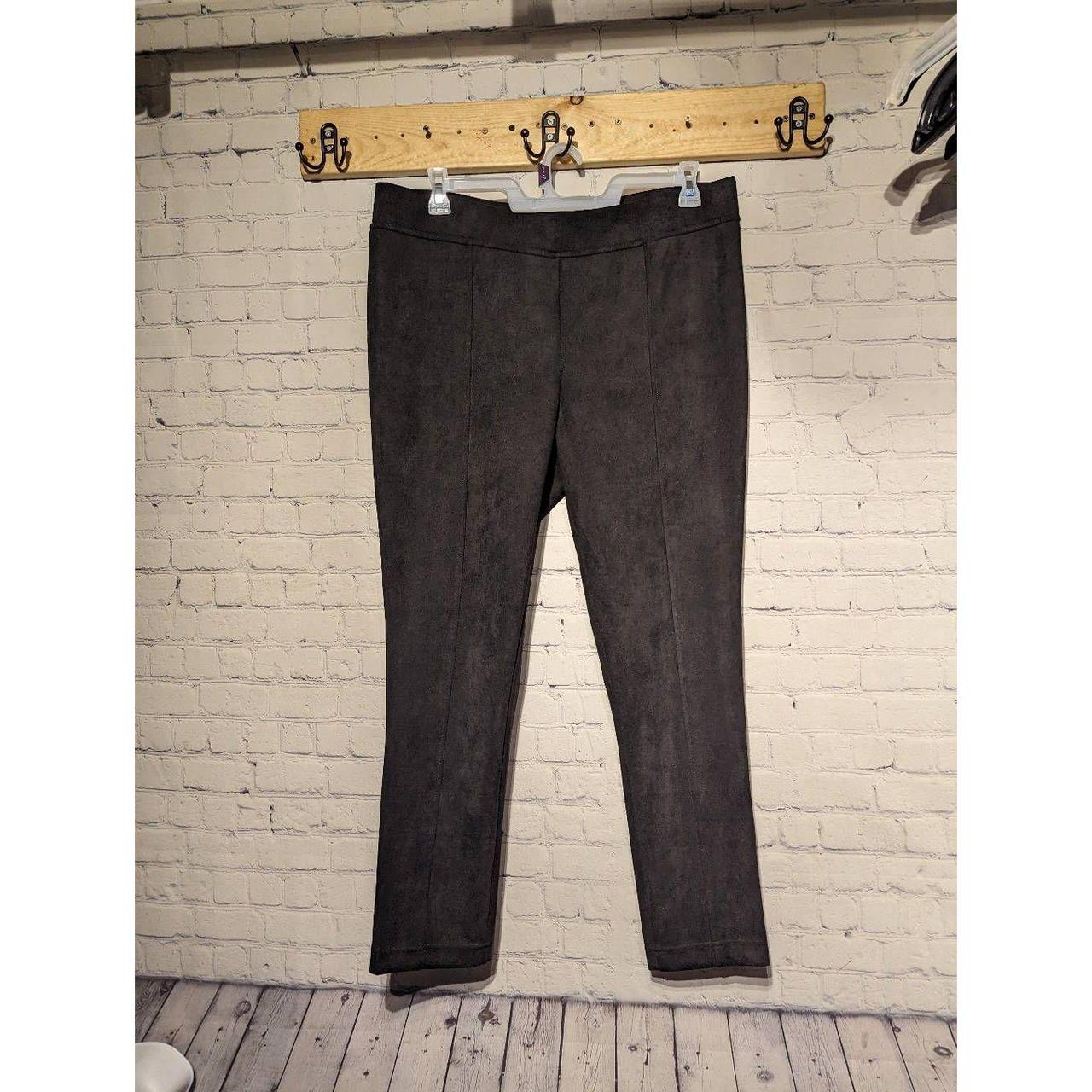 Soft Surroundings Black Pull On Leggings Size PM - Depop