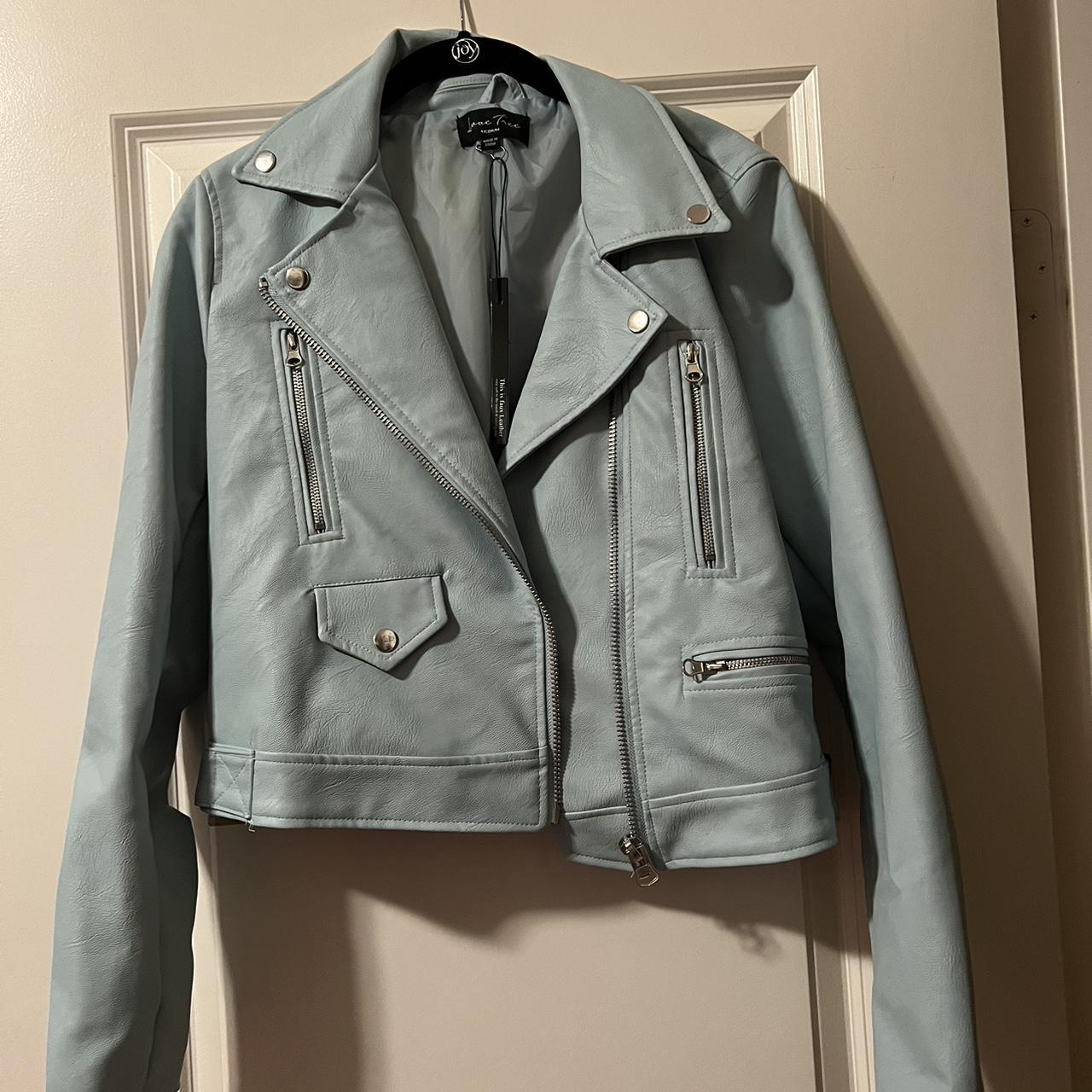 Women's Blue Jacket Depop