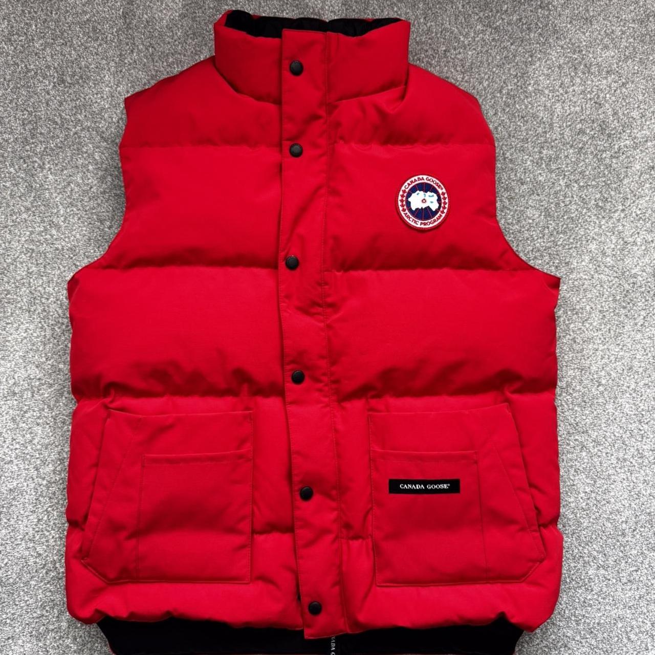 Canada goose red freestyle vest best sale